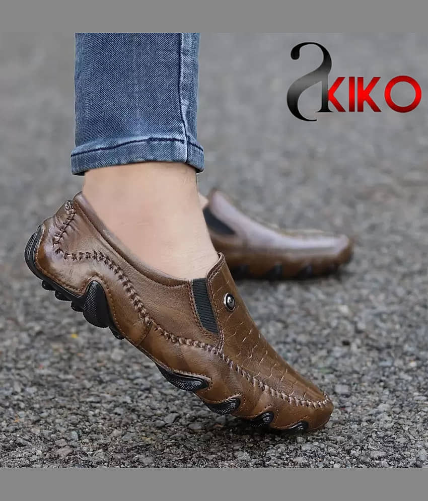 Akiko Black Men's Slip on Shoes - Formal Shoes | Buy online on ZillyBuy
