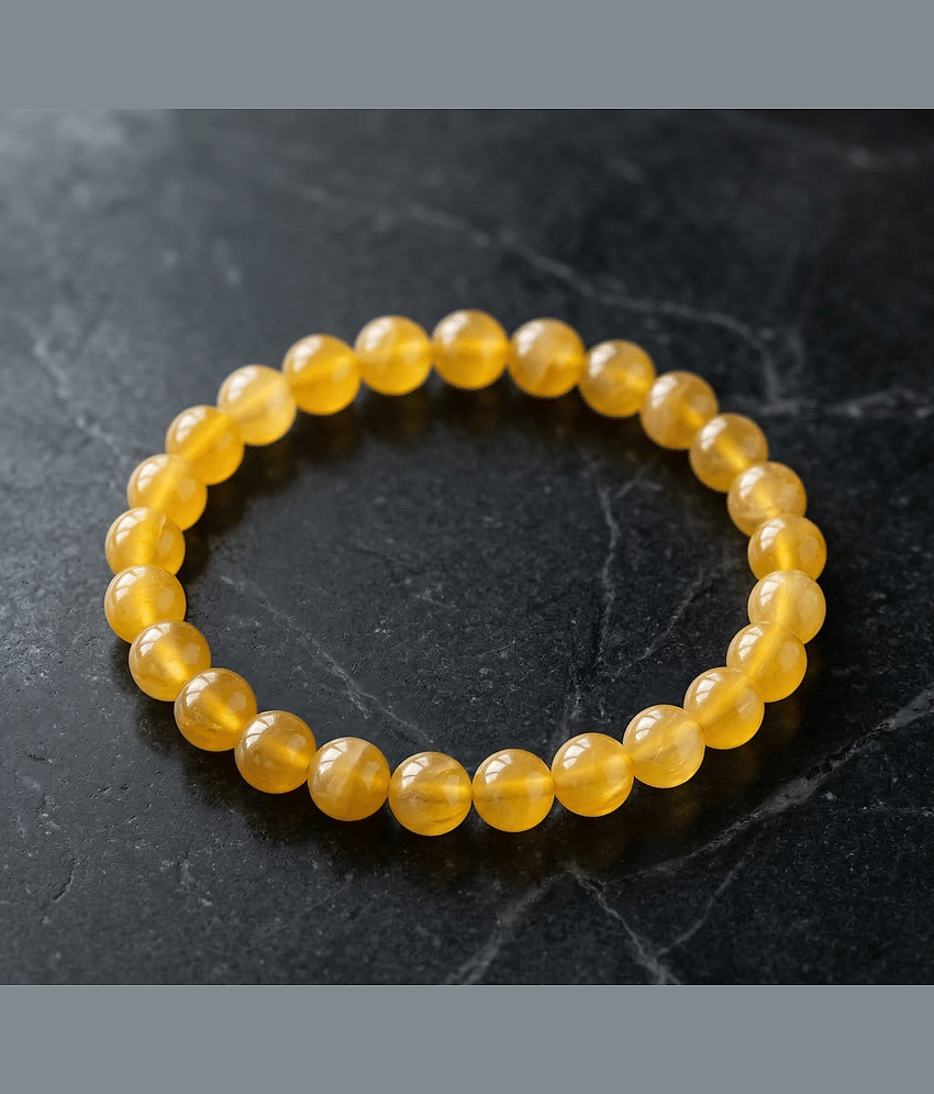 DAIVYA WELLNESS Yellow Bracelet ( Pack of 1 ) - Bangles & Bracelets | Buy online on ZillyBuy