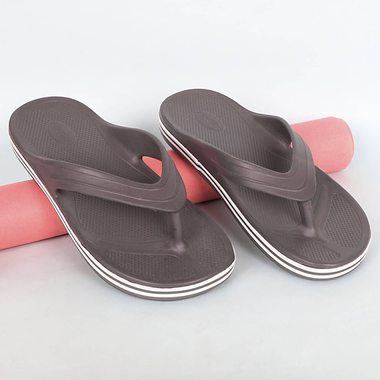 Aqualite Grey Men's Thong Flip Flop