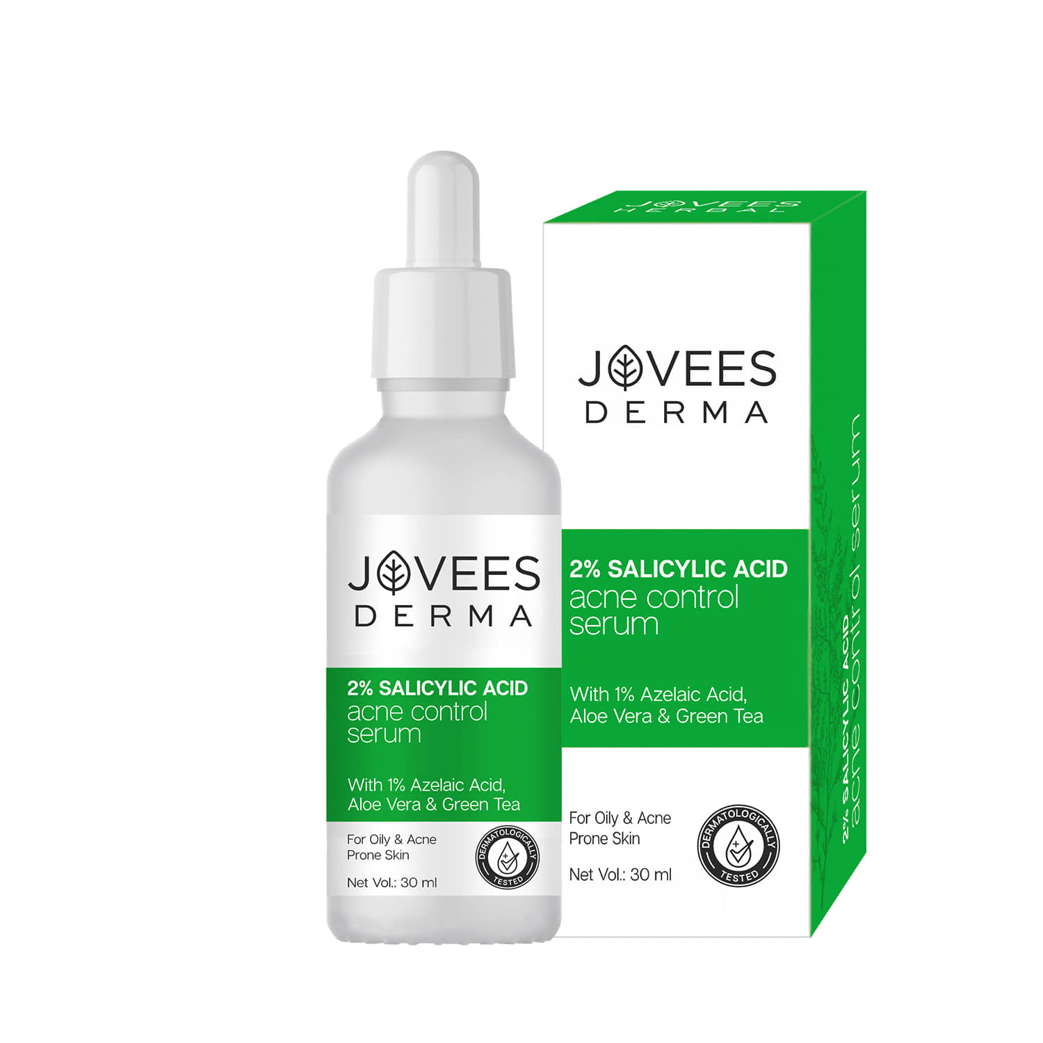Jovees Herbal Face Serum Salicylic Acid Acne Removal For All Skin Type ( Pack of 1 )