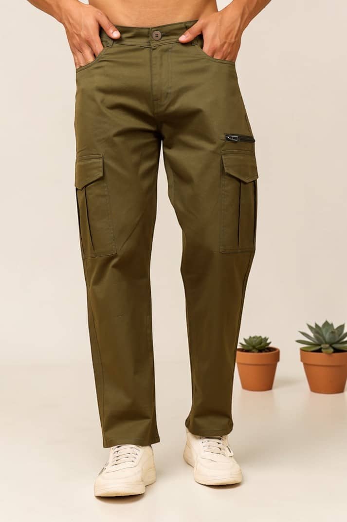 ZAYSH Regular Fit Solid Men's Jeans - Dark Green ( Pack of 1 ) - Jeans | Buy online on ZillyBuy