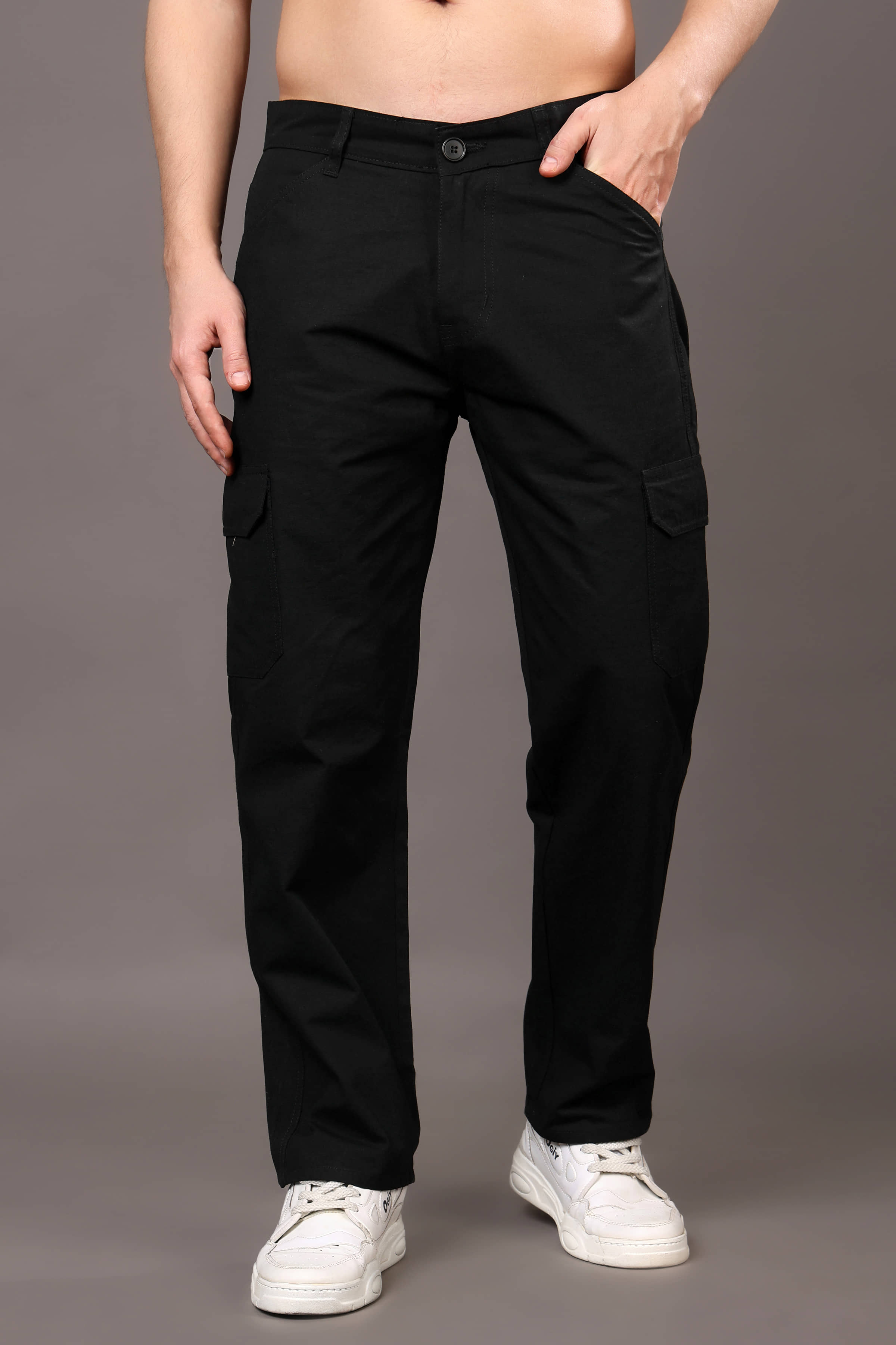 ZAYSH Regular Fit Solid Men's Jeans - Black ( Pack of 1 ) - Jeans | Buy online on ZillyBuy