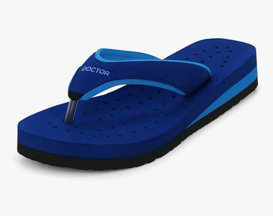 ORTHO JOY Navy Blue Women's Daily Slipper
