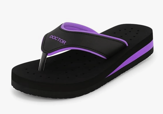 ORTHO JOY Purple Women's Daily Slipper