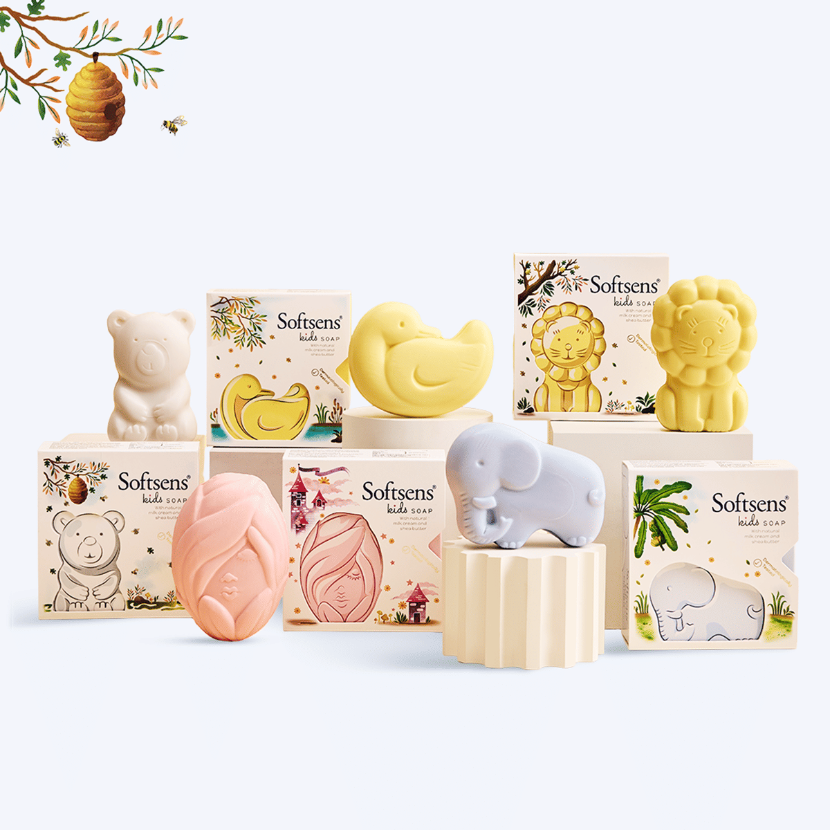 Softsens  baby Baby Soap 75 g ( 5 or more pcs )