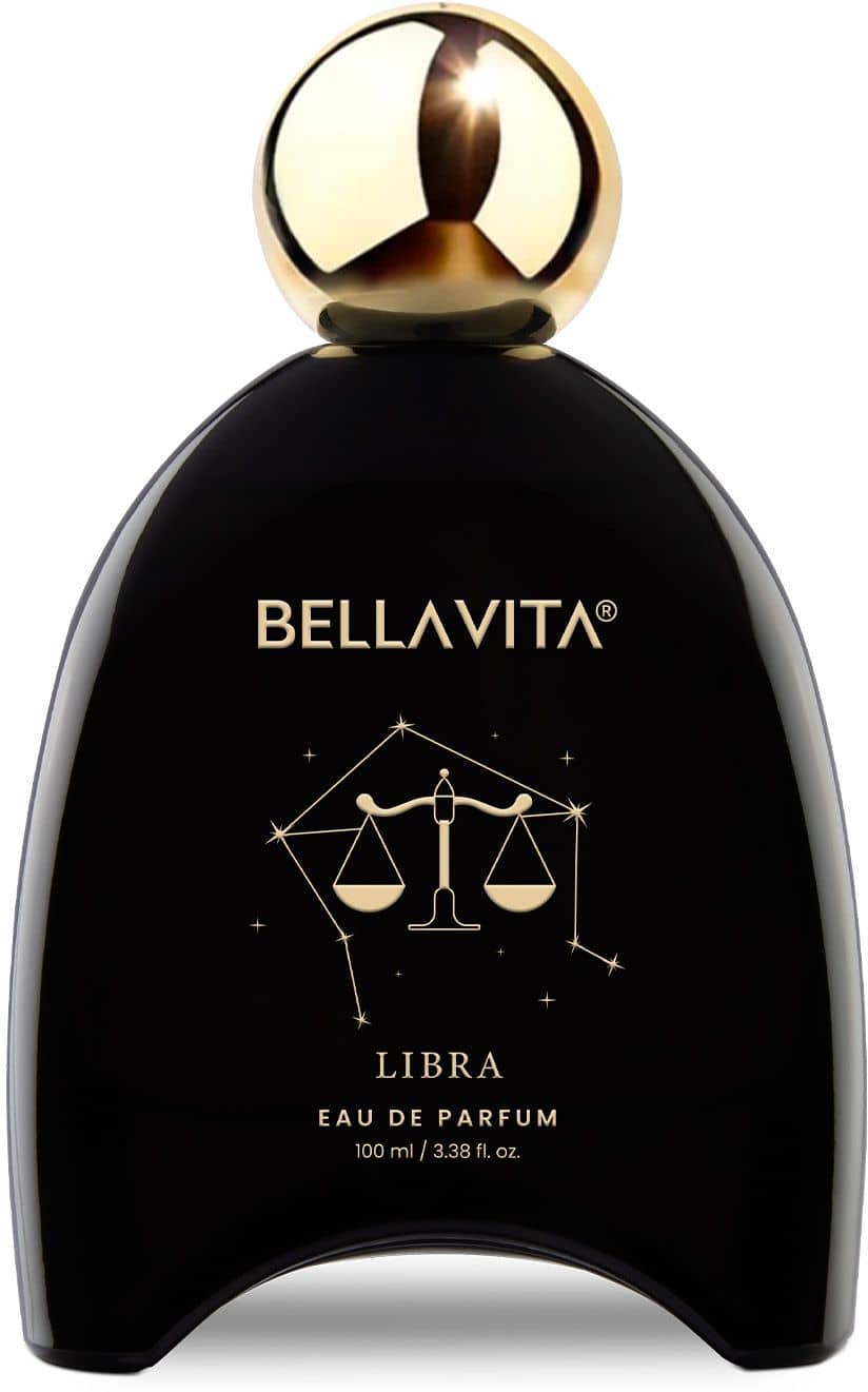 BELLAVITA Zodiac Collection Libra EDP Unisex | Spicy, Lavender and Sandalwood | Premium Long Lasting Fragrance Perfume for Men and Women, 100ml