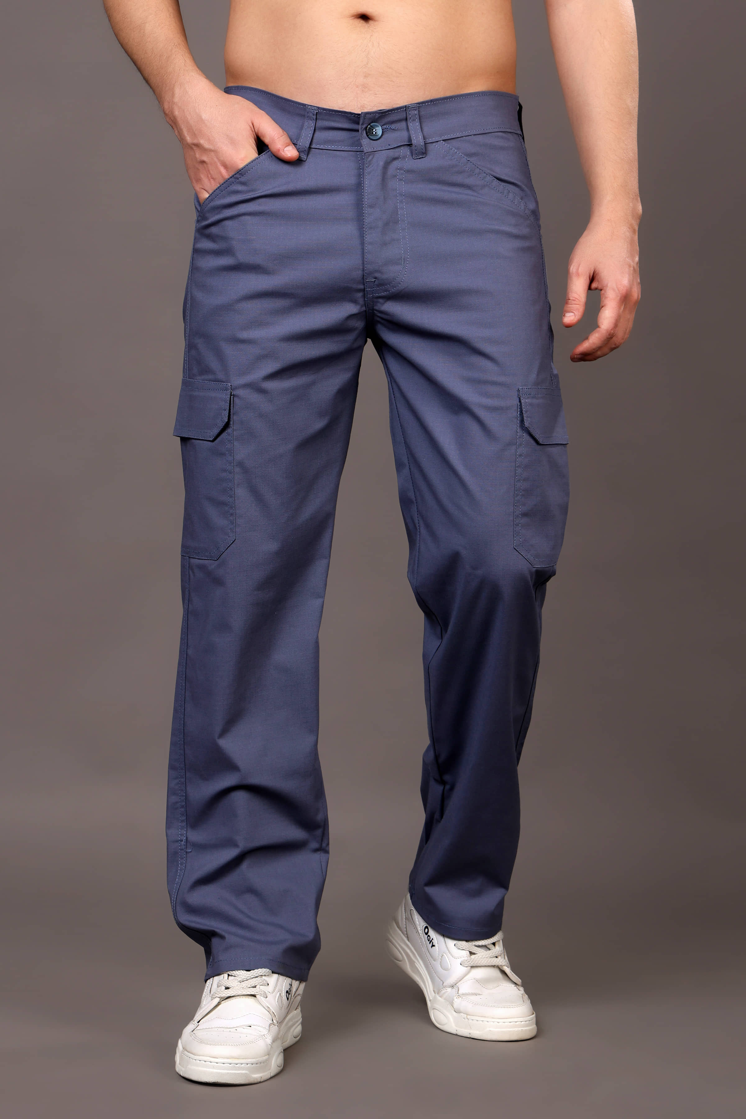 ZAYSH Regular Fit Solid Men's Jeans - Beige ( Pack of 1 ) - Jeans | Buy online on ZillyBuy