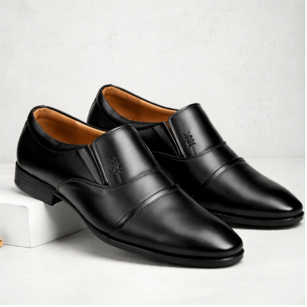 TR Black Men's Derby Formal Shoes - Formal Shoes | Buy online on ZillyBuy
