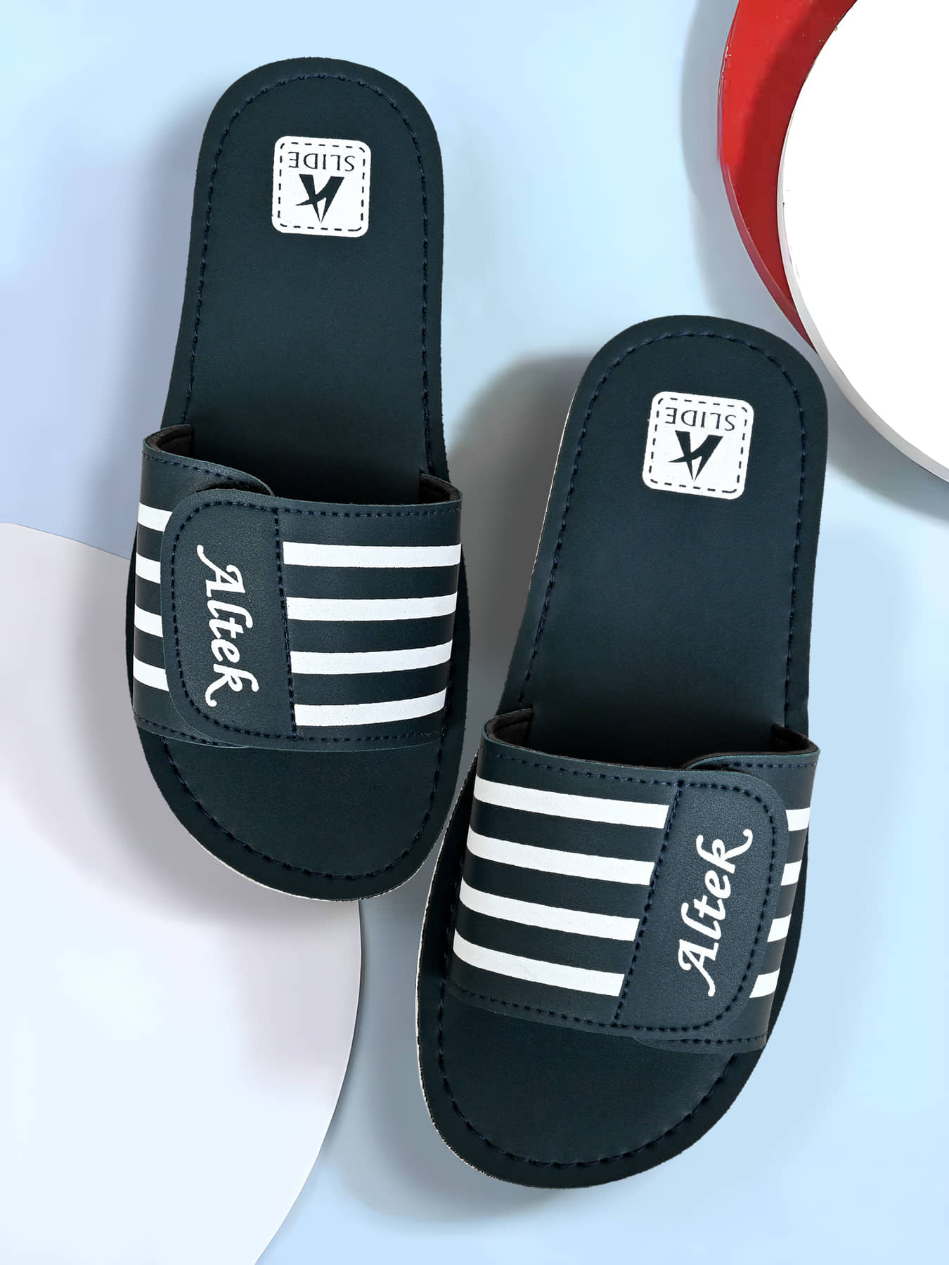 Chappal Wala Black Men's Thong Flip Flop