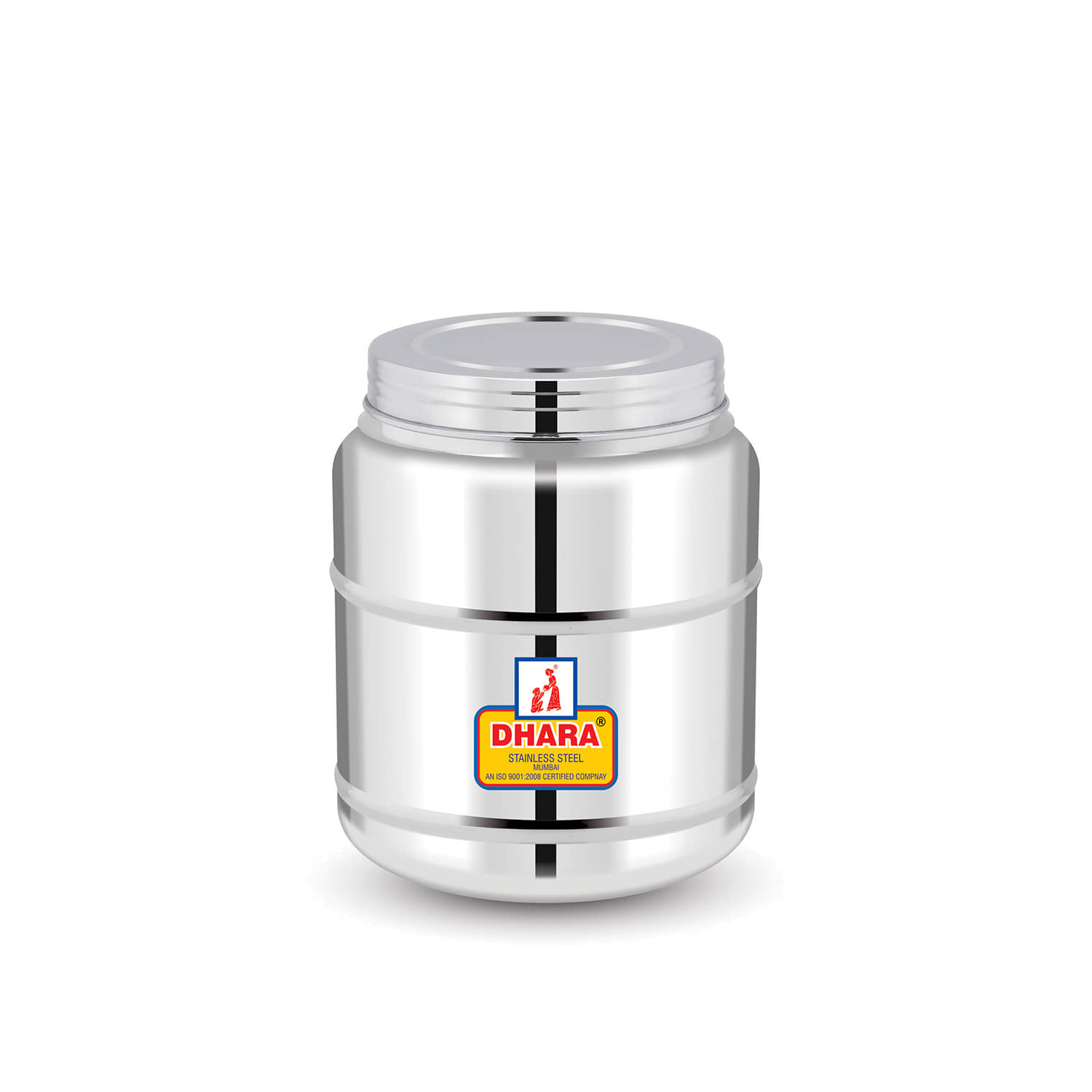 Dhara Stainless Steel Tulip 1000ML Stainless Steel Silver Multi-Purpose Container ( Set of 1 )