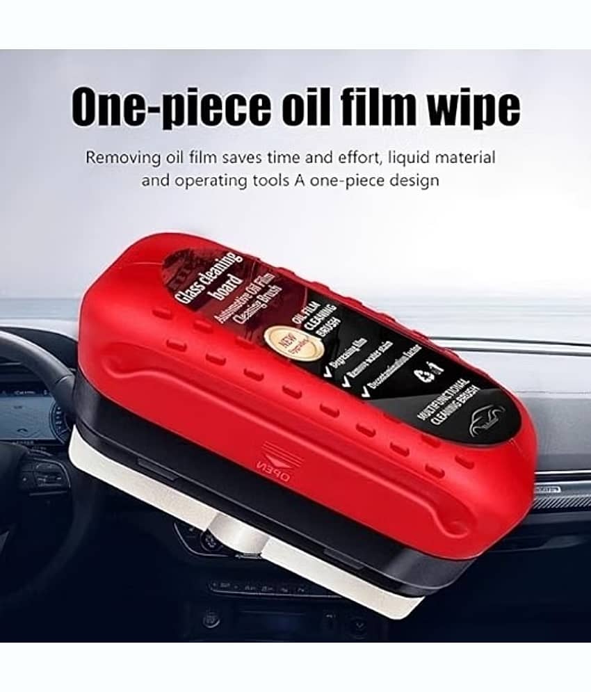 Theos Car Windshield Oil Film Remover Kit – Automotive Glass Cleaning Brush & Cleaner | Anti-Fog, Rainproof, Streak-Free Glass Cleaner for Car Windows, Mirrors & Windshields | Universal Fit - Body Care - Loofah and Other Tools | Buy online on ZillyBuy