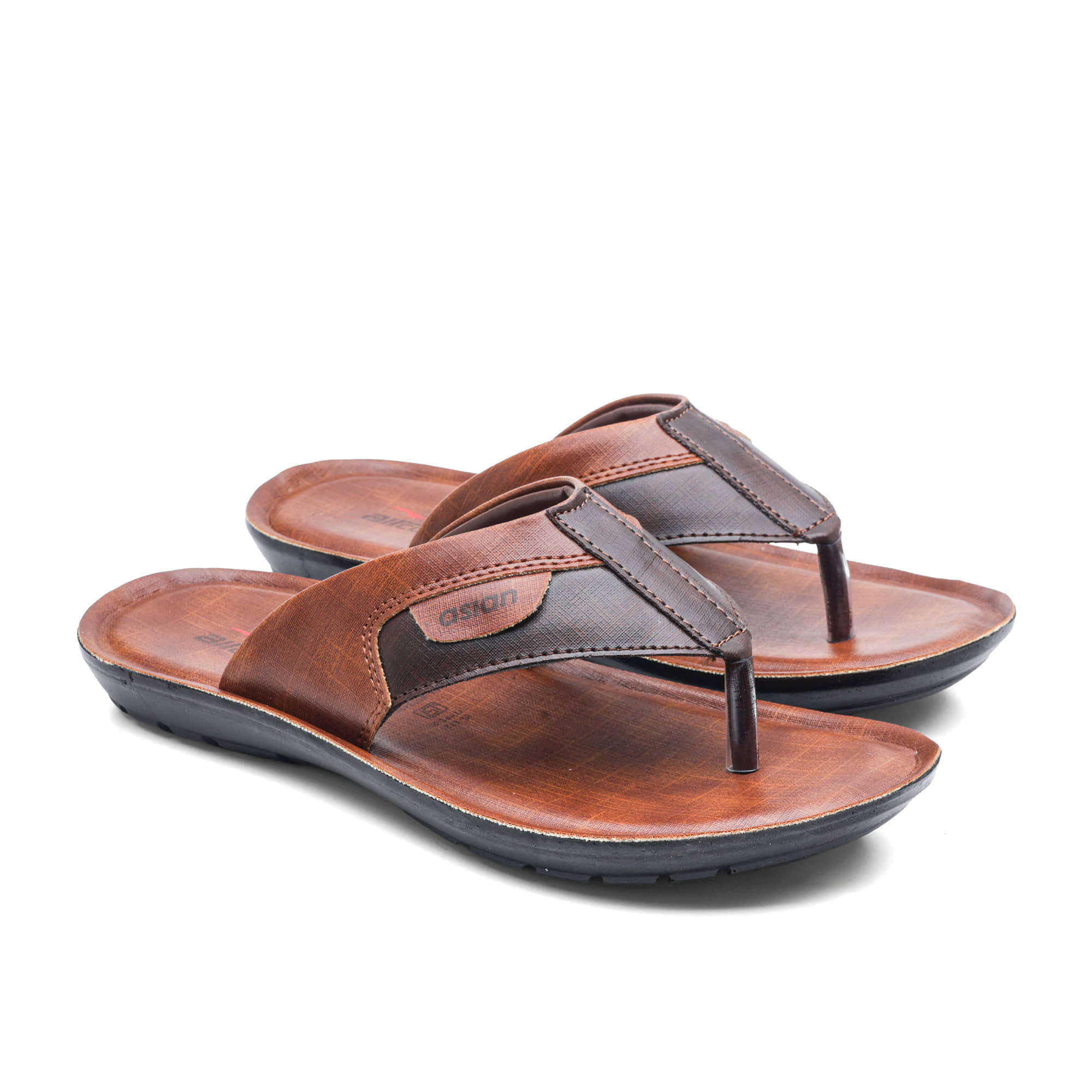 ASIAN Tan Men's Daily Slipper - Casual Shoes | Buy online on ZillyBuy