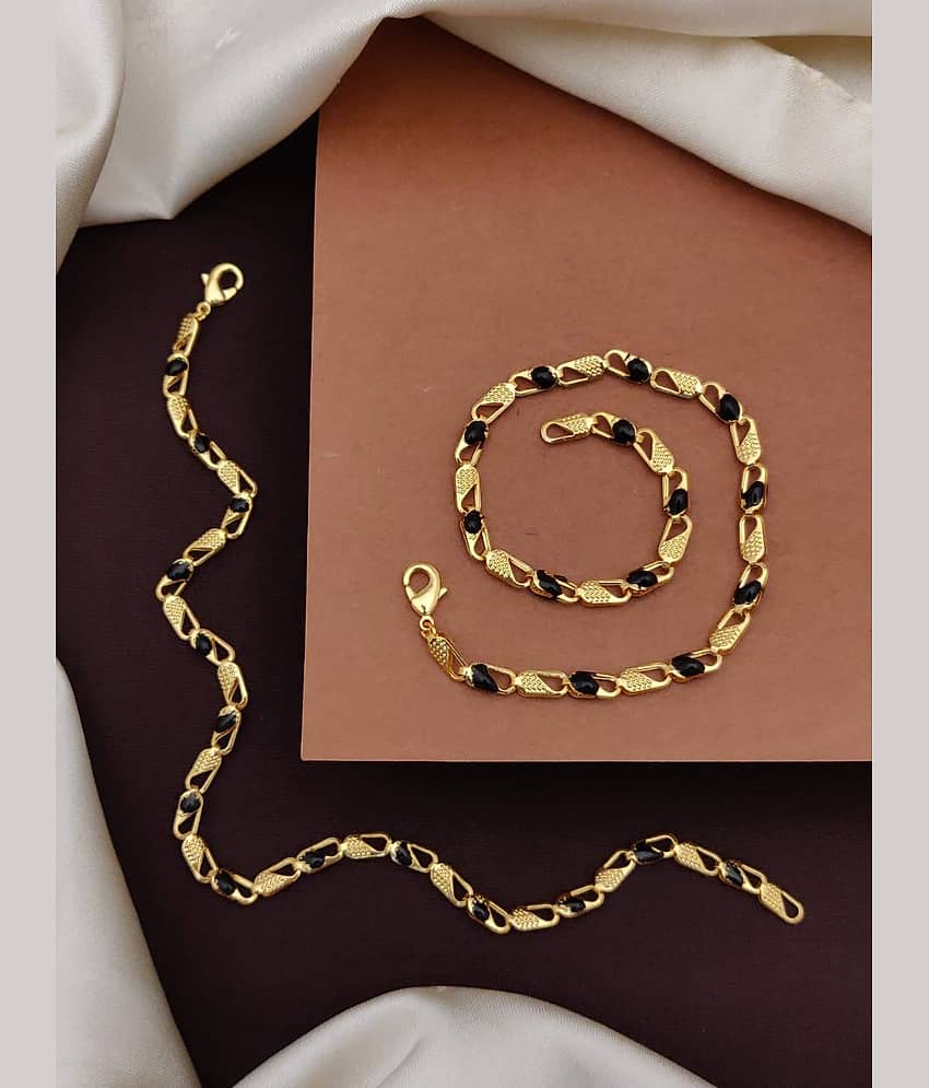 Shivay Fashion Gold Anklets ( Pack of 1 ) - Anklets | Buy online on ZillyBuy
