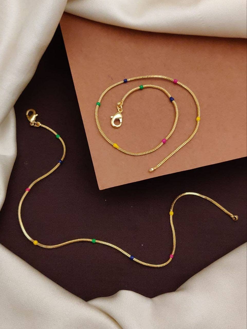 Shivay Fashion Gold Anklets ( Pack of 1 ) - Anklets | Buy online on ZillyBuy