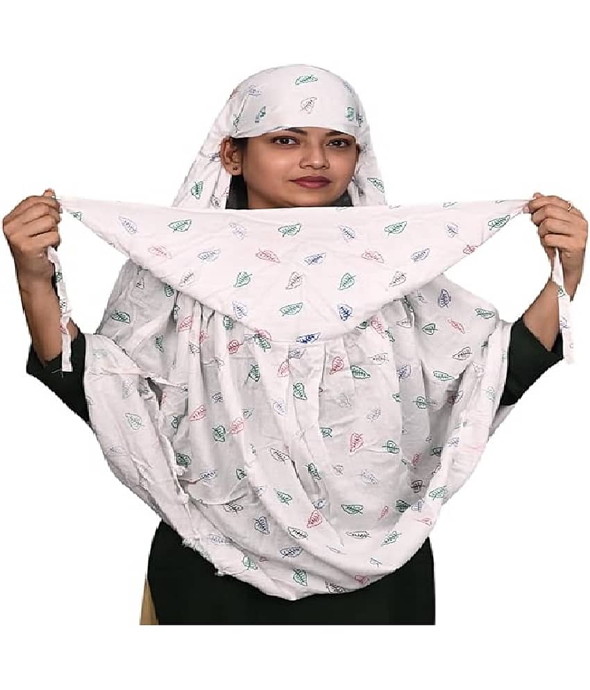 saiswar Cotton Women Dupatta ( White , Pack of 1 ) - Dupattas & Shawls | Buy online on ZillyBuy