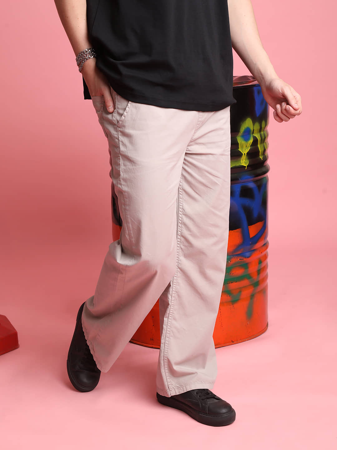 Bene Kleed Regular Men's Cargos - Grey ( Pack of 1 ) - Trousers | Buy online on ZillyBuy