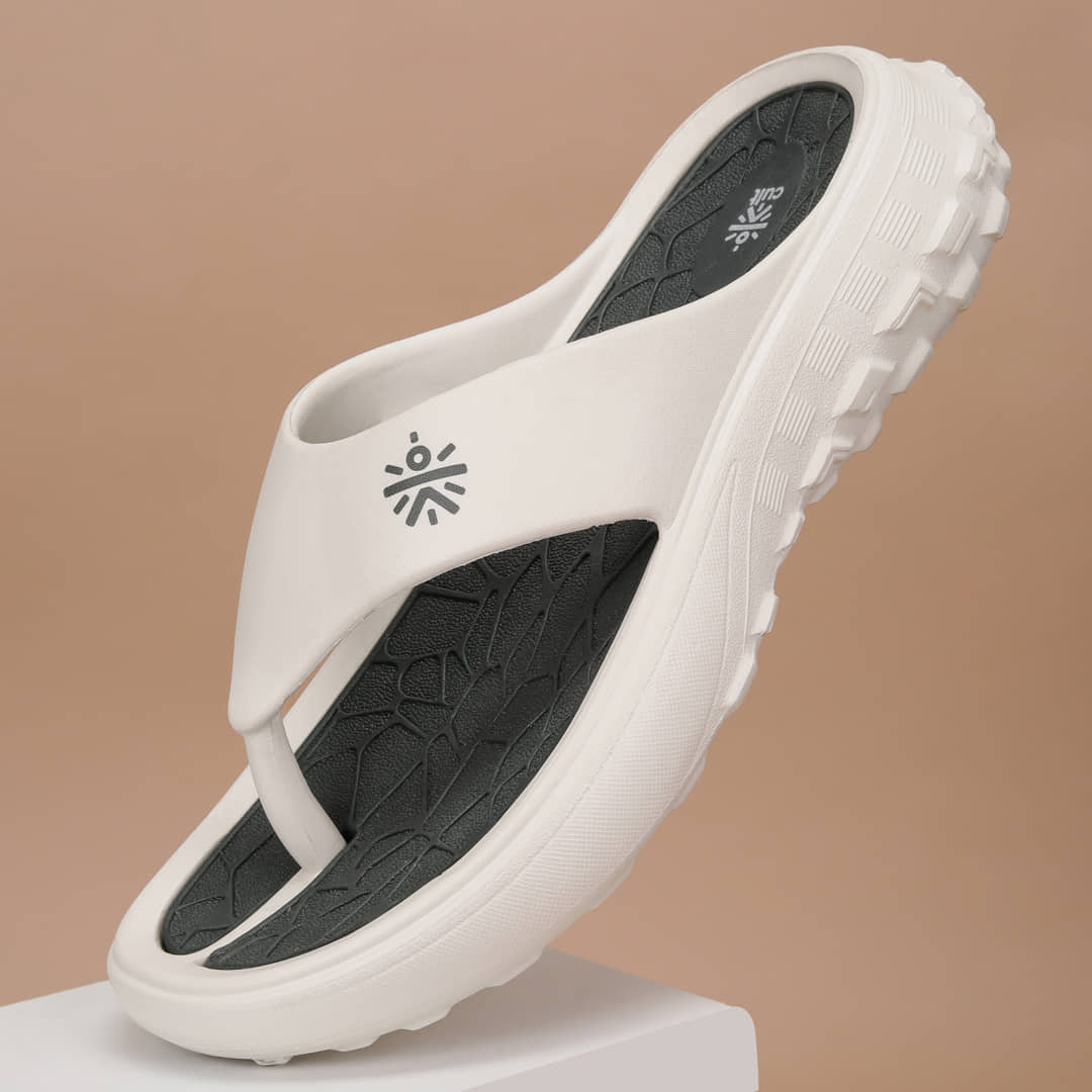 Cult TerraGrip Off White Men's Slide Flip Flop