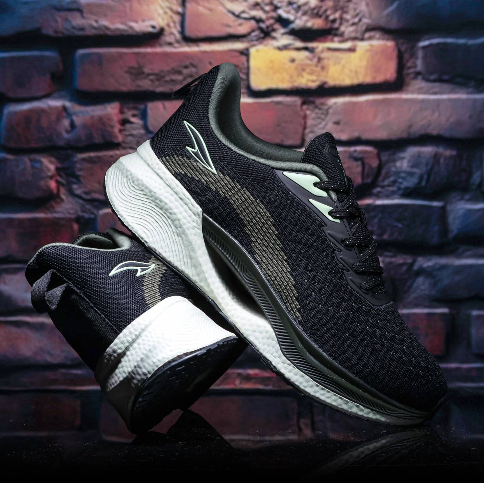 ASIAN TITAAN-10 Black Men's Sports Running Shoes - Sports Shoes | Buy online on ZillyBuy