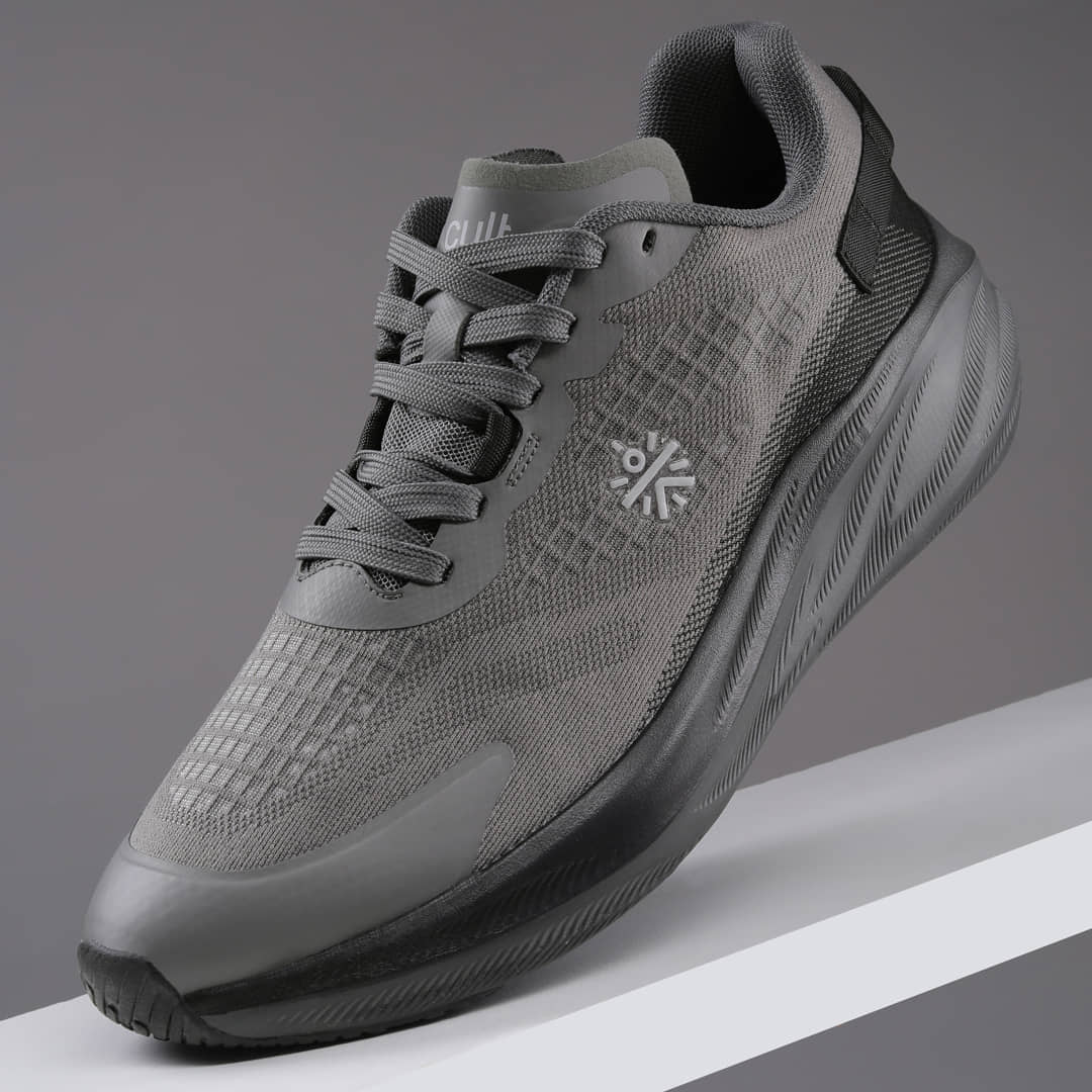 Cult AeroRush Dark Grey Men's Sports Running Shoes - Sports Shoes | Buy online on ZillyBuy