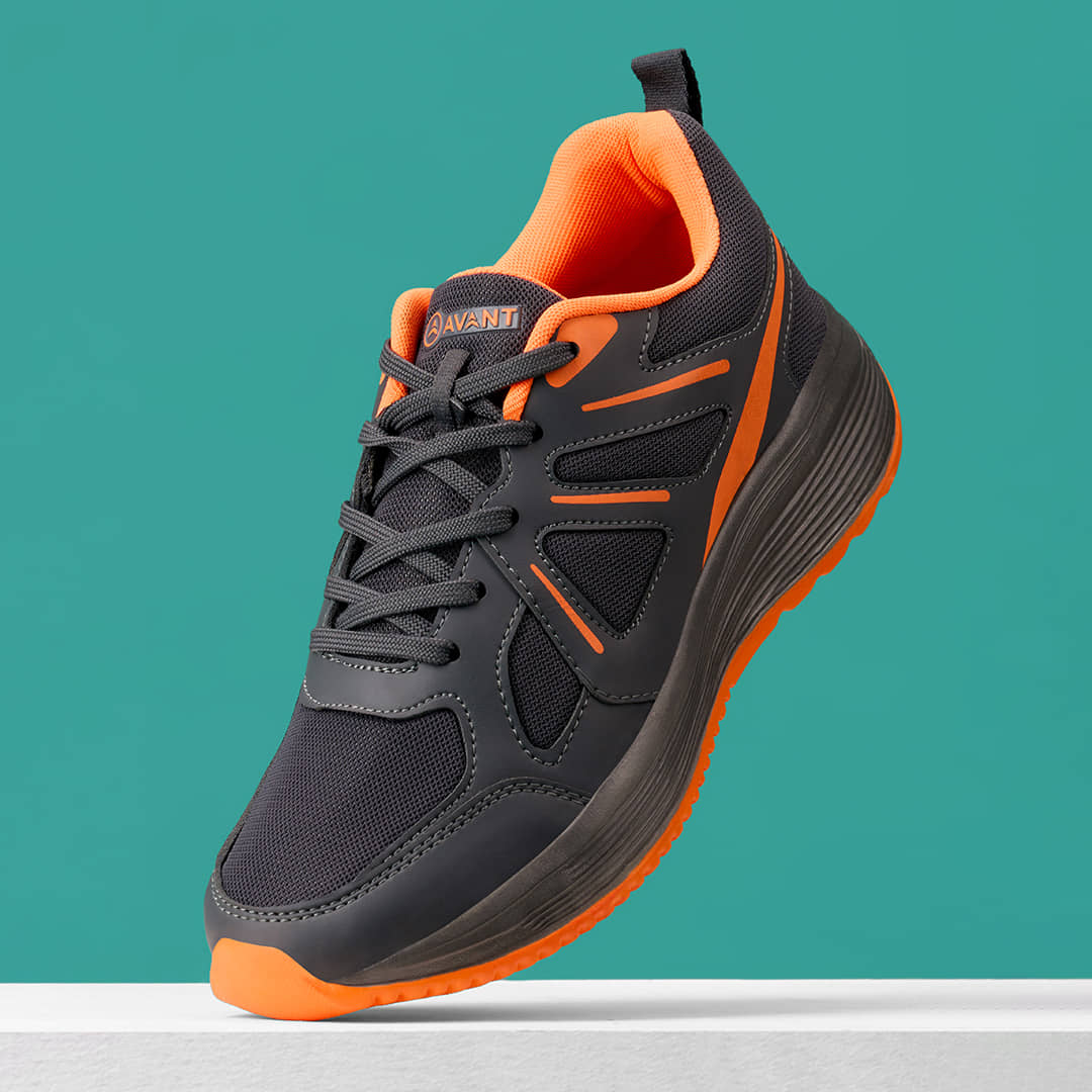Avant FlexRoute Gray Men's Sports Running Shoes - Sports Shoes | Buy online on ZillyBuy