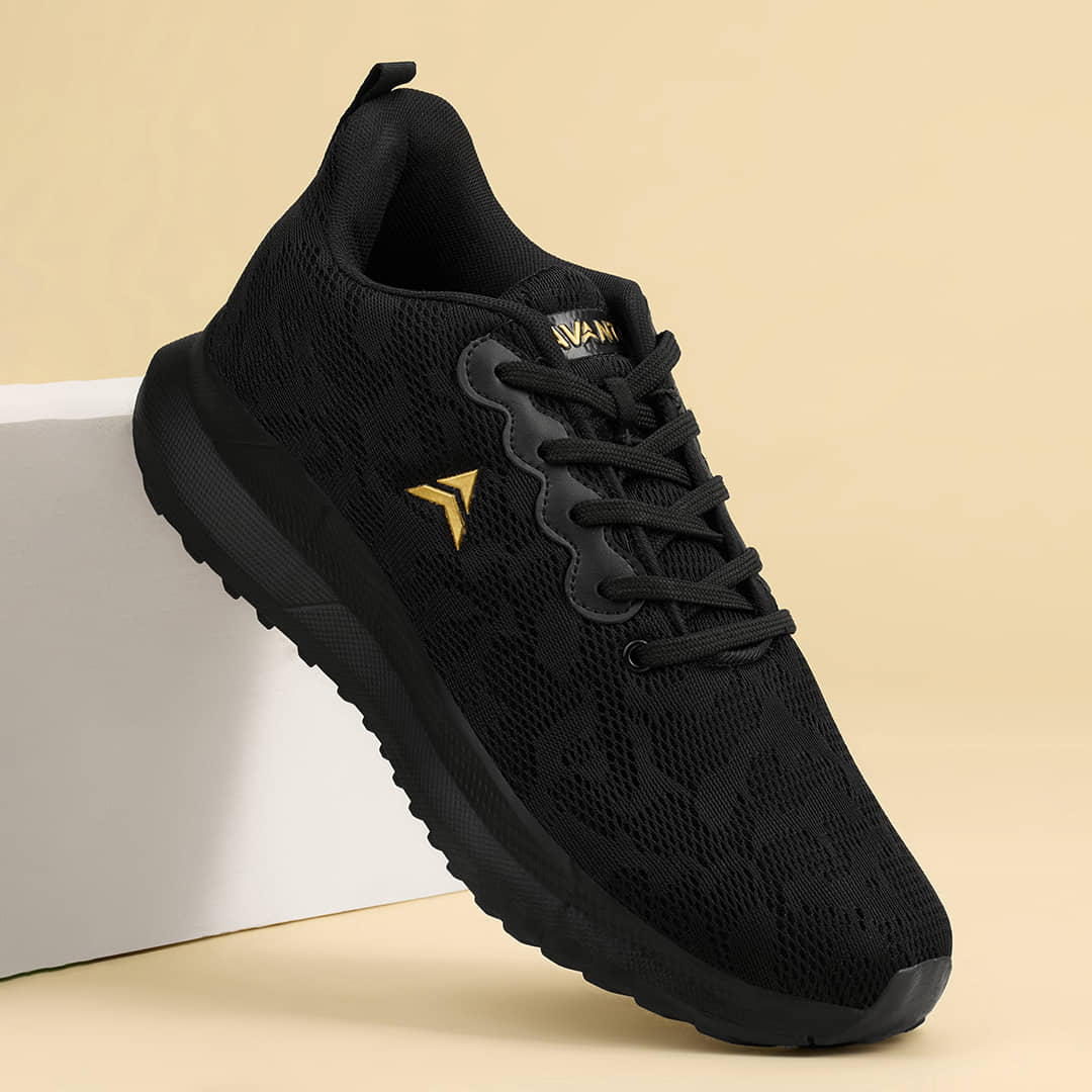 Avant VoltRun Black Men's Sports Running Shoes - Sports Shoes | Buy online on ZillyBuy