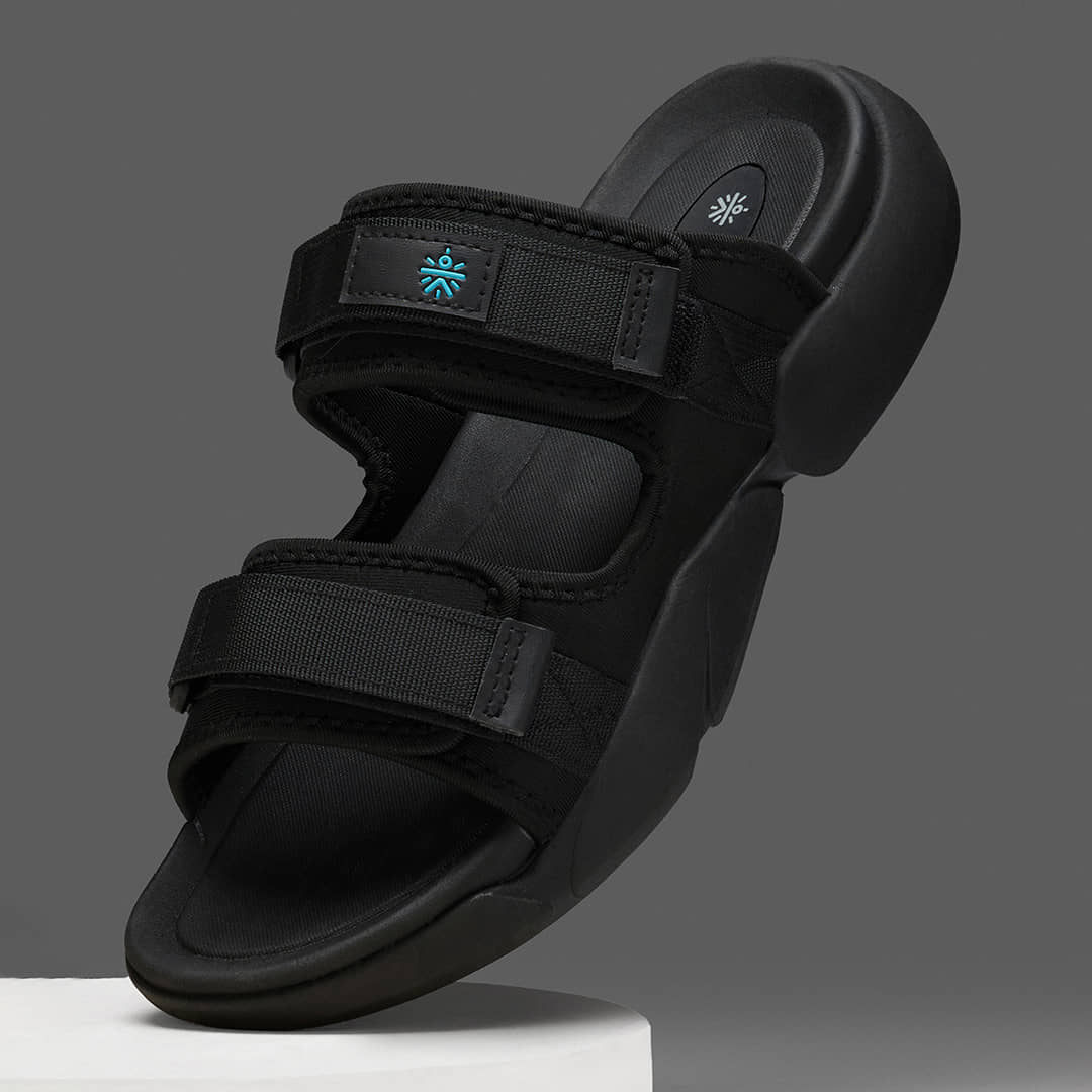 Cult SoftTread Black Men's Slide Flip Flop