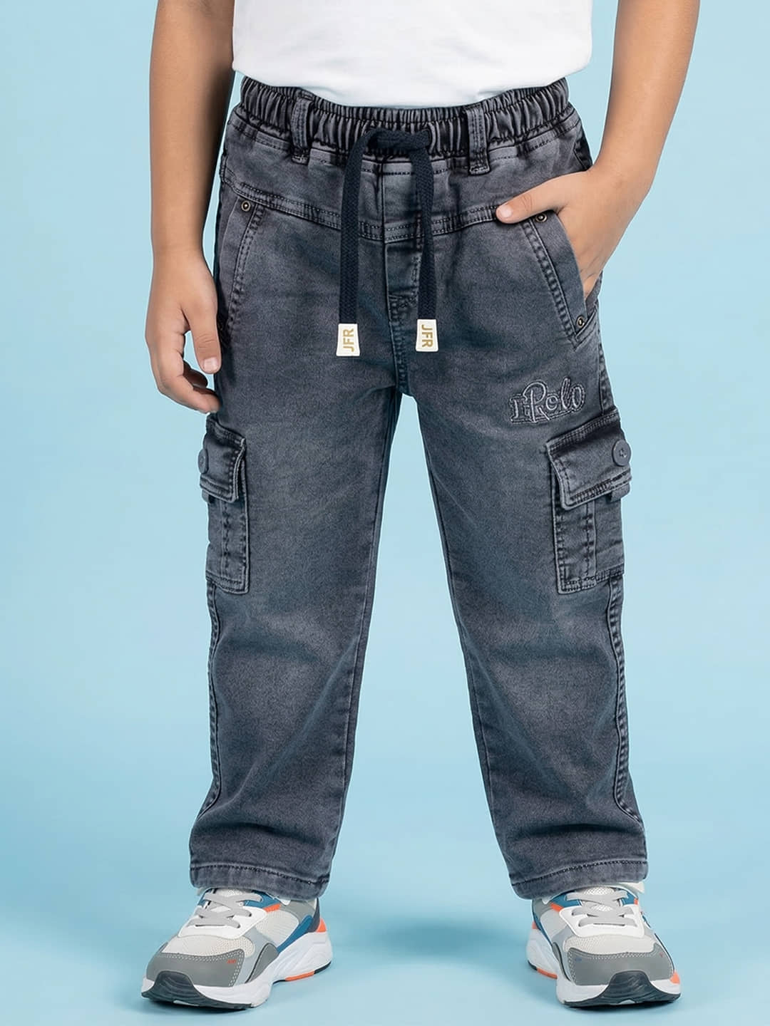 JFR Pack of 1 Boys Cotton Blend Jeans ( Multicolor ) - Jeans | Buy online on ZillyBuy
