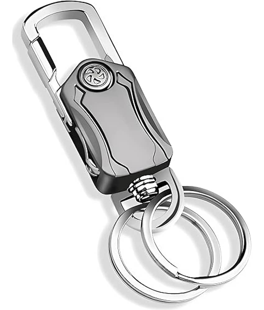 Radhe Fashion Black Men's Utility Keychain ( Pack of 1 ) - Jewellery Sets | Buy online on ZillyBuy