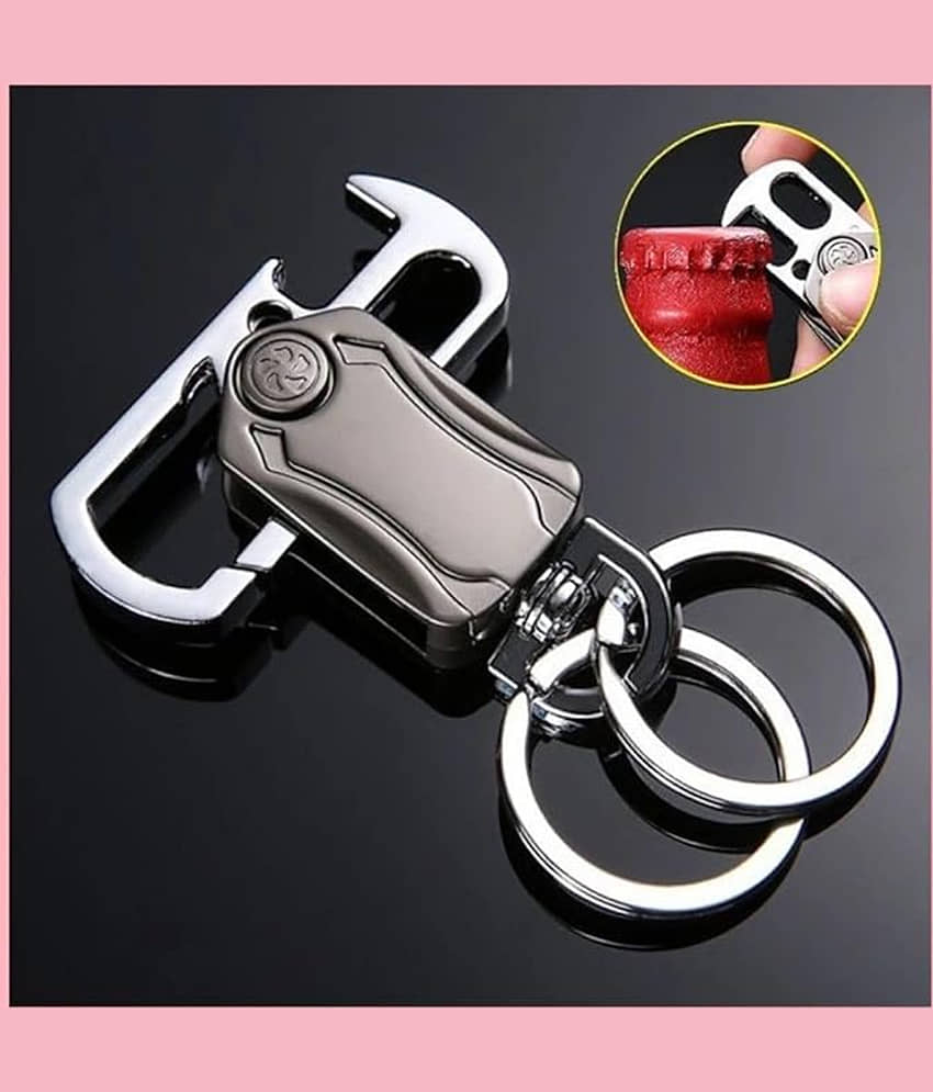 Radhe Fashion Black Men's Utility Keychain ( Pack of 1 ) - Jewellery Sets | Buy online on ZillyBuy