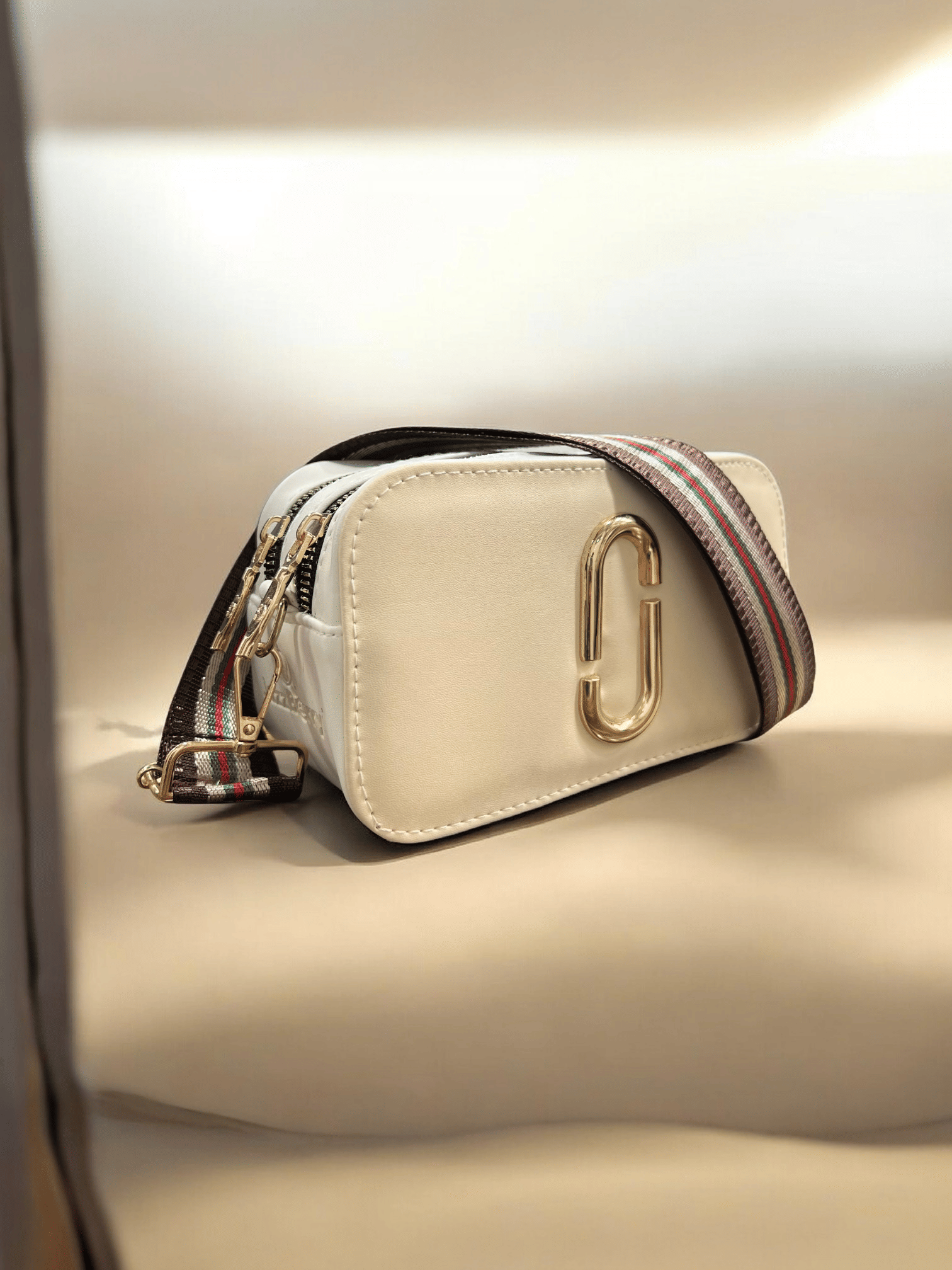 Jazzberry Sling Bag PU Set of 1 ( Cream ) - Handbags | Buy online on ZillyBuy