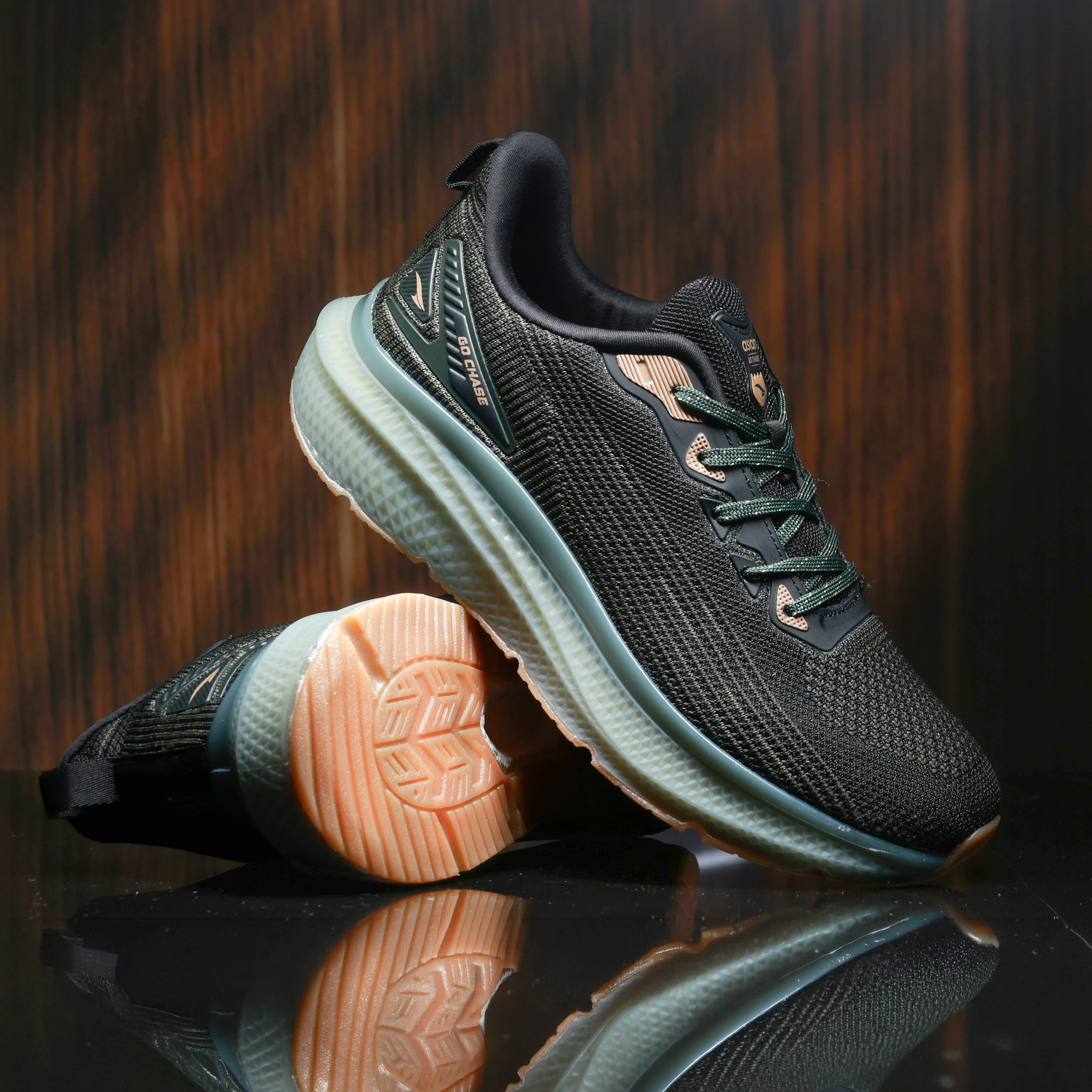ASIAN POWERPLAY-36 Olive Men's Sports Running Shoes - Sports Shoes | Buy online on ZillyBuy