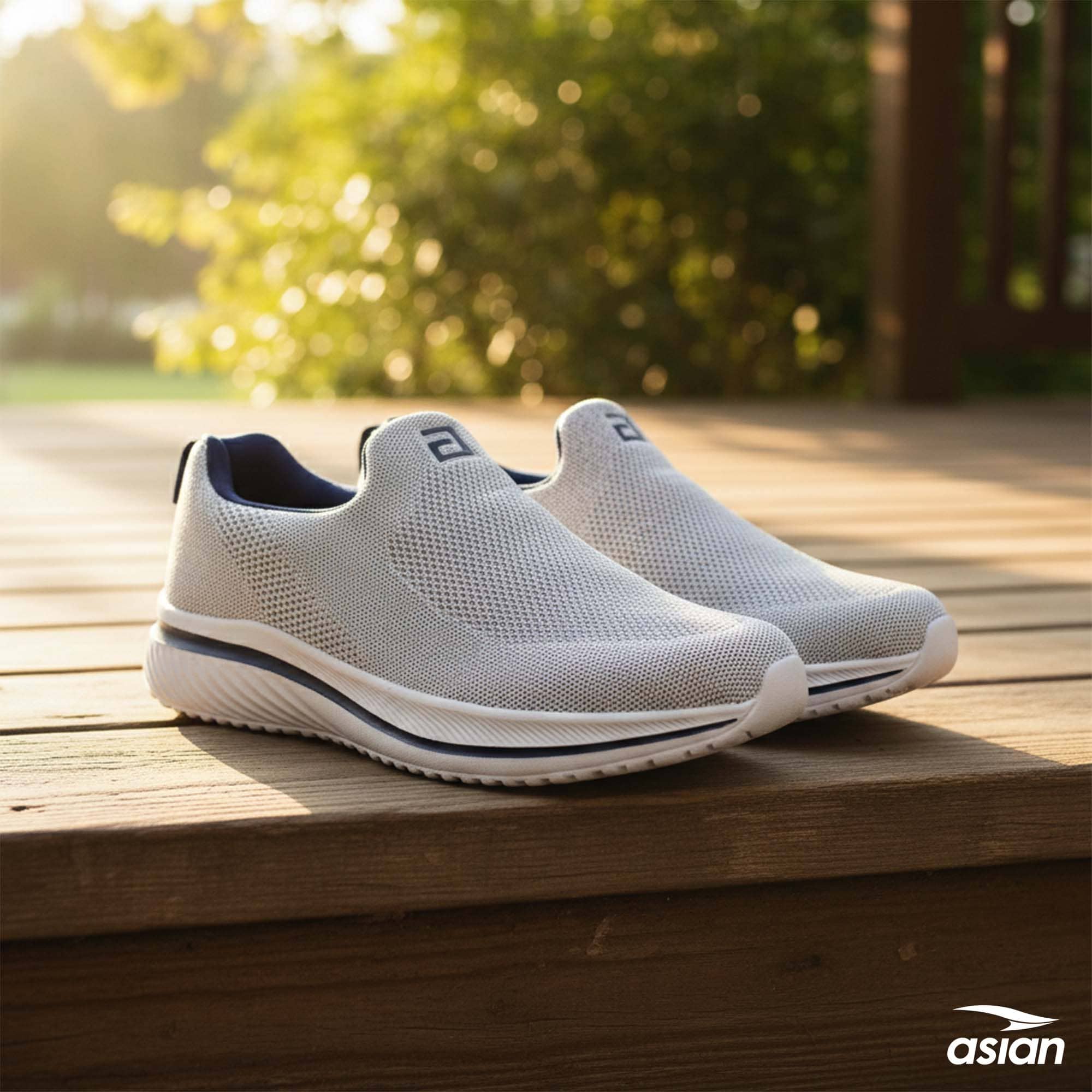 ASIAN WONDERWALK-11 Black Men's Slip-on Shoes - Casual Shoes | Buy online on ZillyBuy