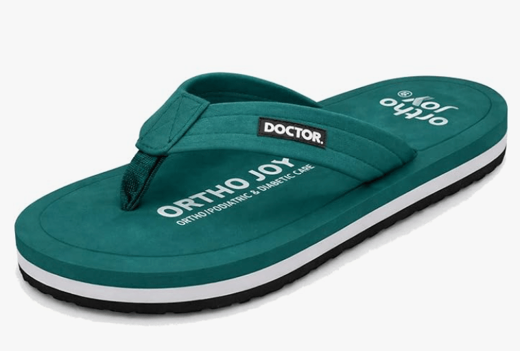 ORTHO JOY Sea Green Men's Daily Slipper