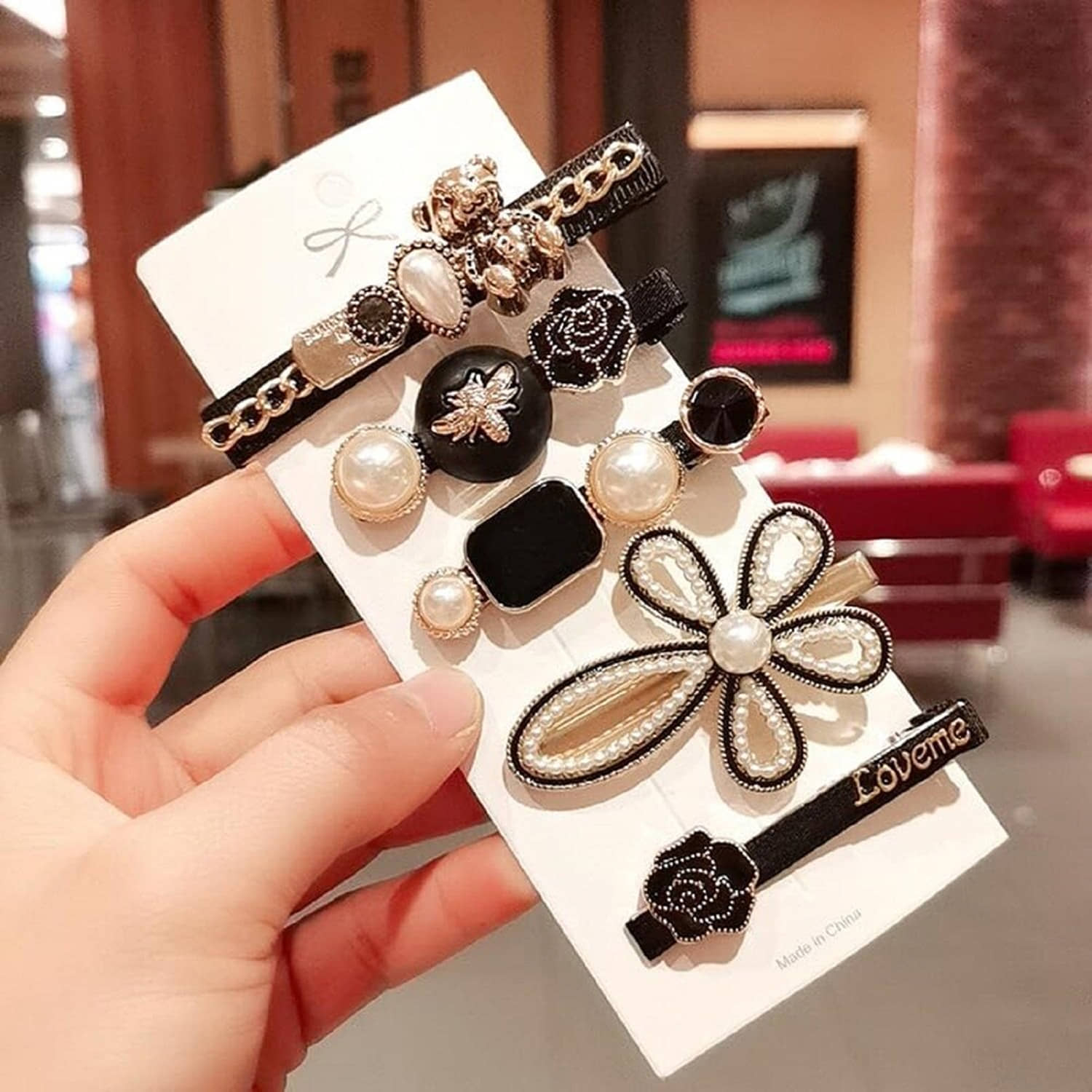 Flyhomes Multi Color Hair Clip ( Pack of 5 ) - Jewellery Sets | Buy online on ZillyBuy