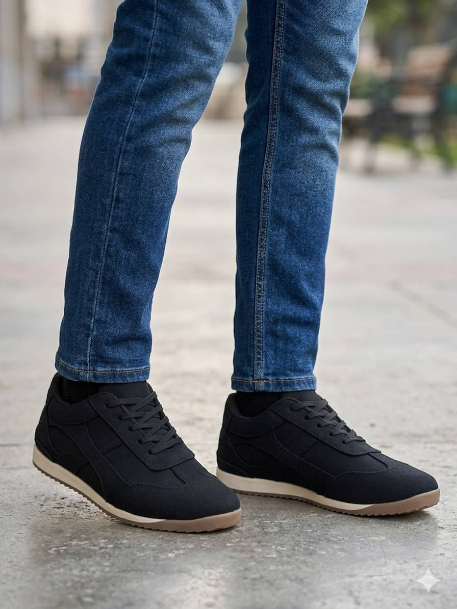 Sir Corbett SS26 Men's Casual Shoes Black Men's Lifestyle Shoes - Casual Shoes | Buy online on ZillyBuy