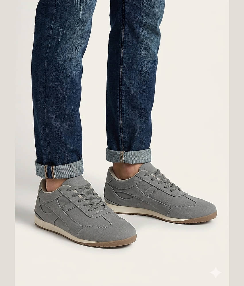 Sir Corbett SS26 Men's Casual Shoes Grey Men's Lifestyle Shoes - Casual Shoes | Buy online on ZillyBuy