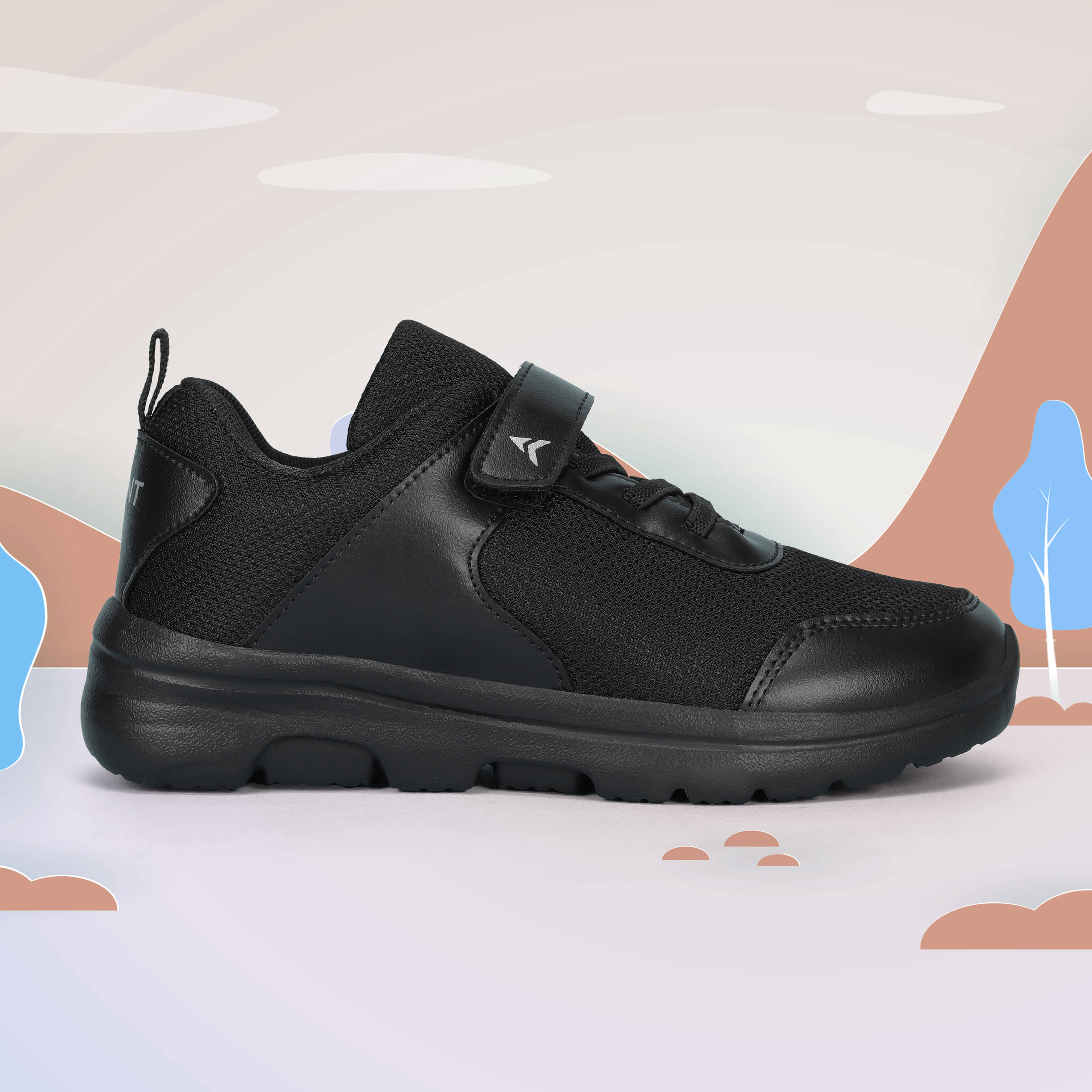 Avant PlayDash Black Boy's School Shoes - Formal Shoes | Buy online on ZillyBuy