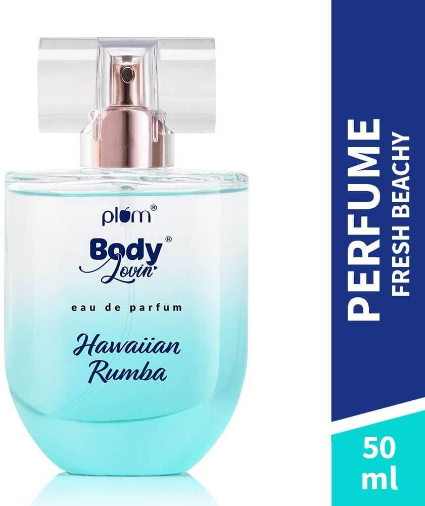 Plum BodyLovin' Hawaiian Rumba | Long Lasting Beachy Fragrance | Luxury Perfume Eau de Parfum  -  50 ml (For Men & Women)