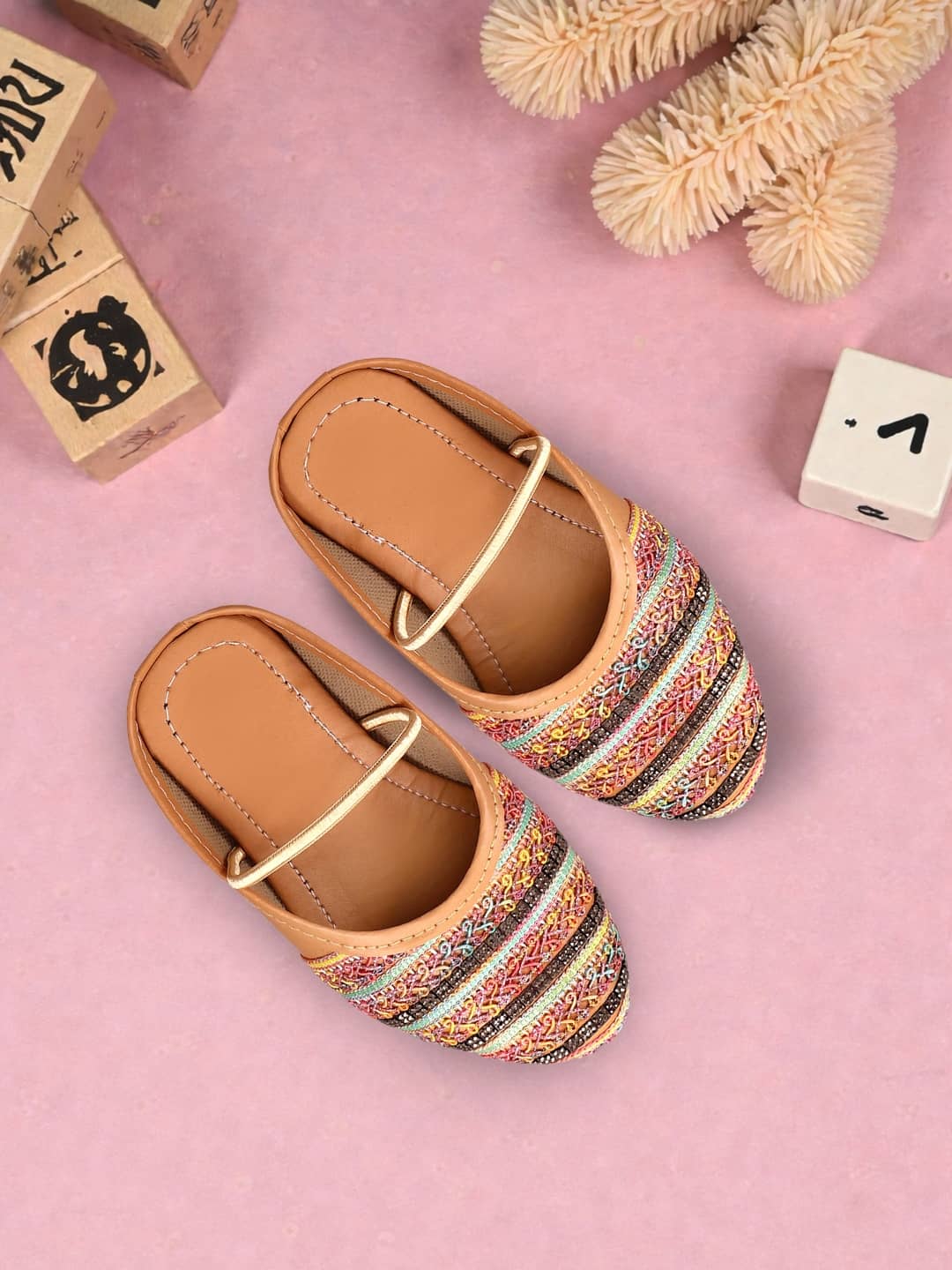 Anjaneya creations girls kids  ethnic foot wear