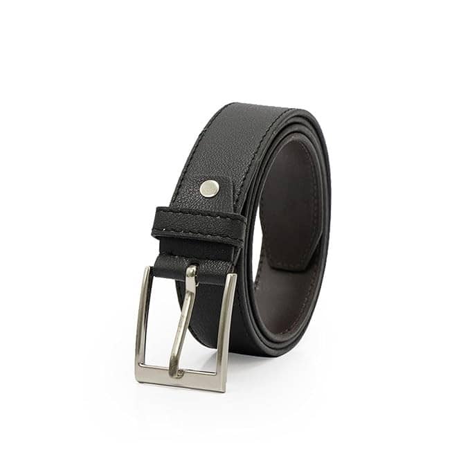 Police - Black Leather Men's Formal Belt ( Pack of 1 )
