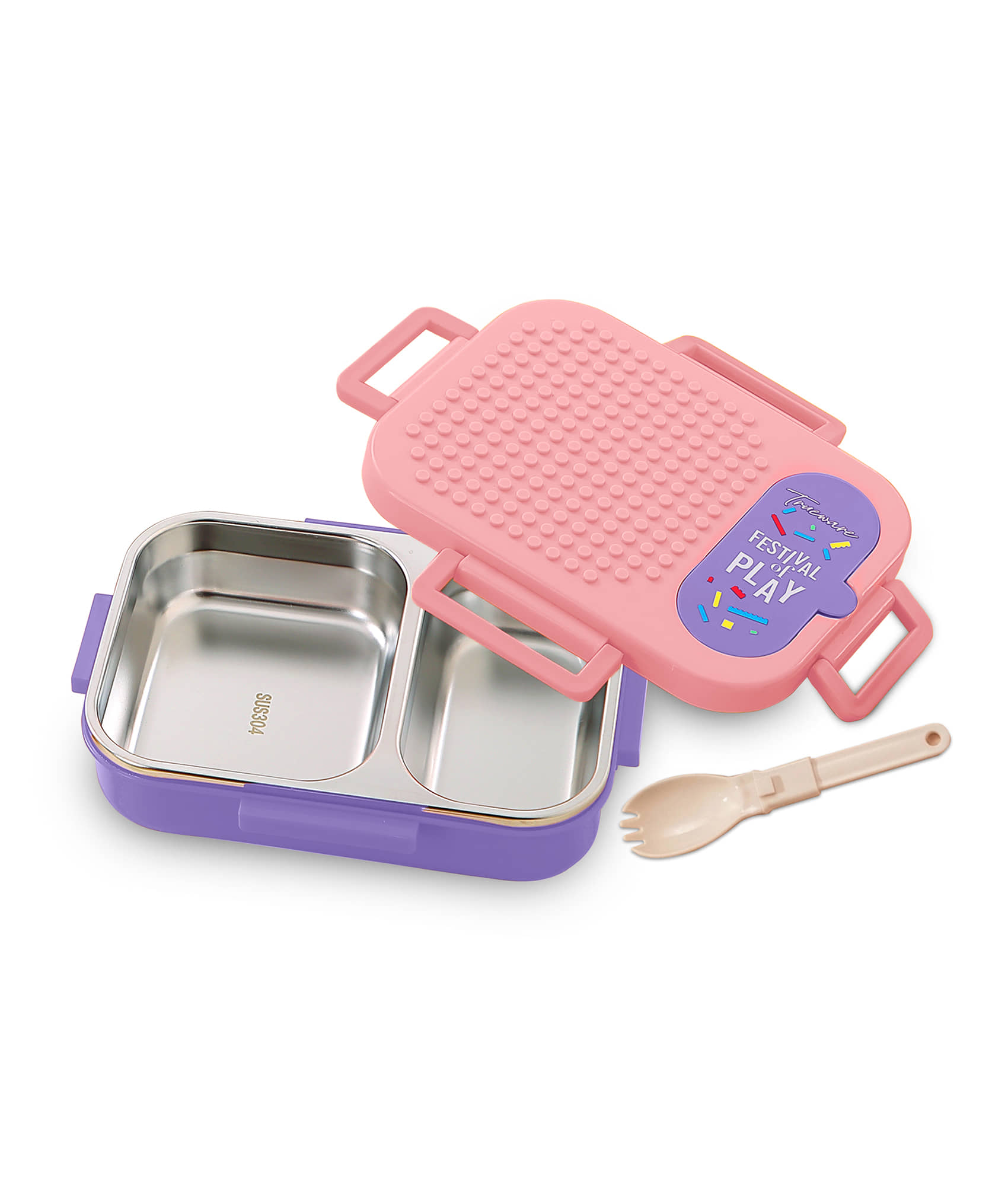 Trueware Brix 304 Stainless Steel Lunch Box 2 - Container ( Pack of 1 )