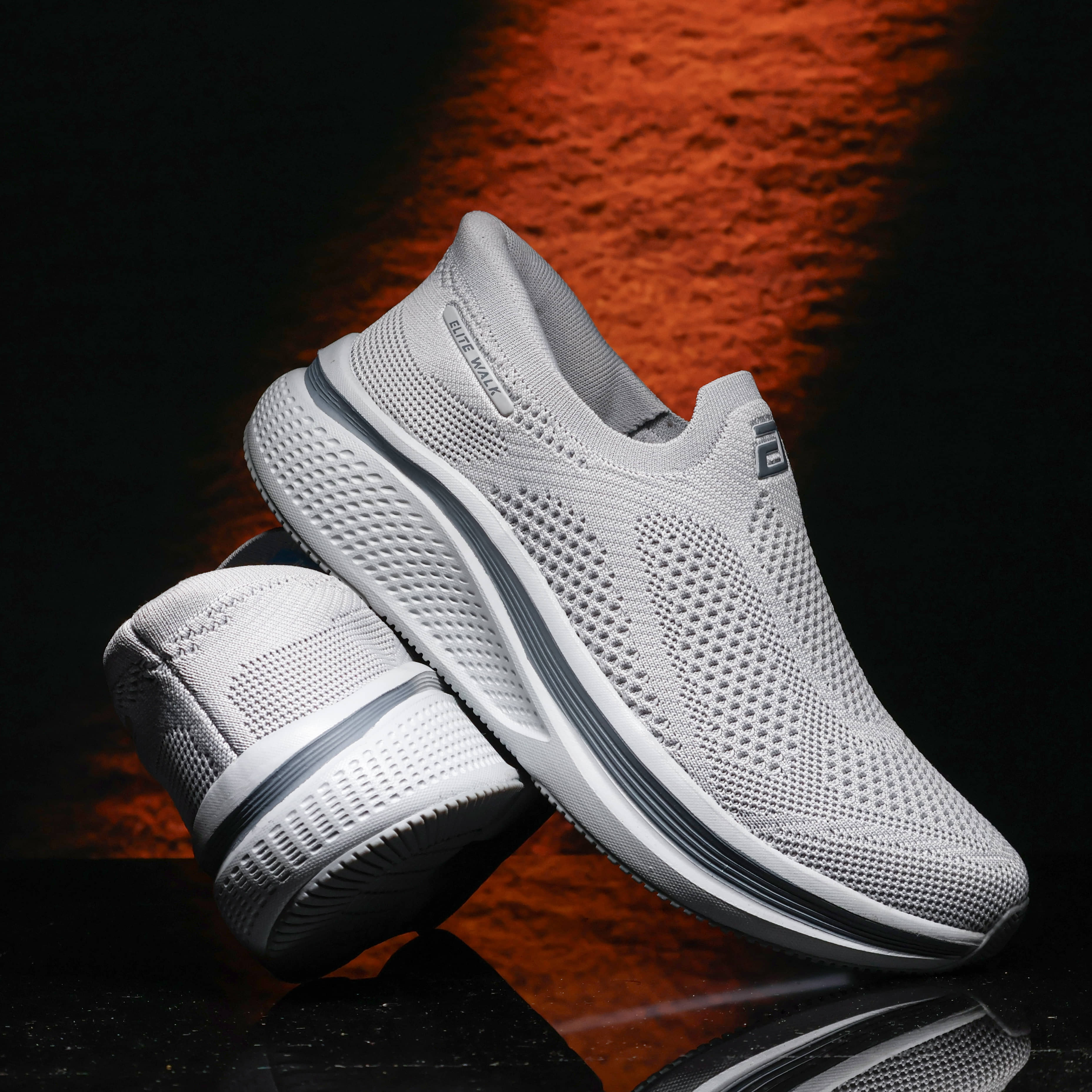 ASIAN WONDERWALK PRO-01 Dark Grey Men's Slip-on Shoes - Casual Shoes | Buy online on ZillyBuy