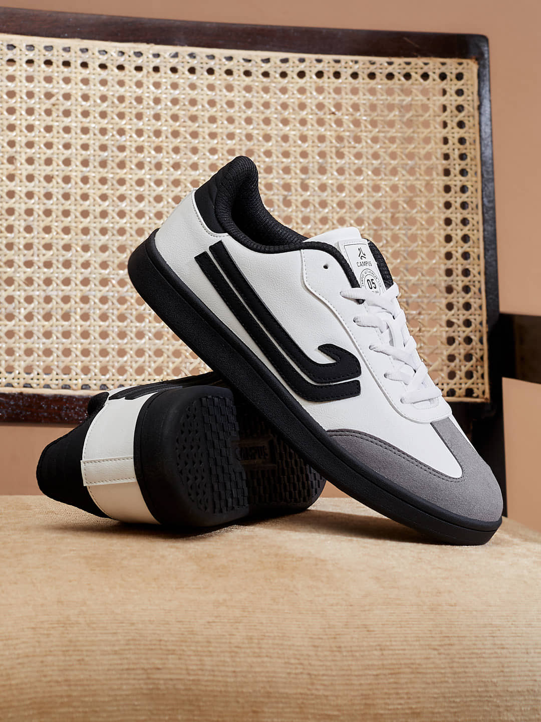 Campus ROLIM White Men's Sneakers - Casual Shoes | Buy online on ZillyBuy