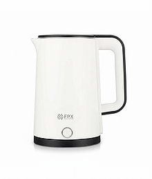 FOX PROX White 1.8 litres Metal Multifunctional Kettle