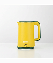 FOX PROX Yellow 1.8 litres Metal Multifunctional Kettle