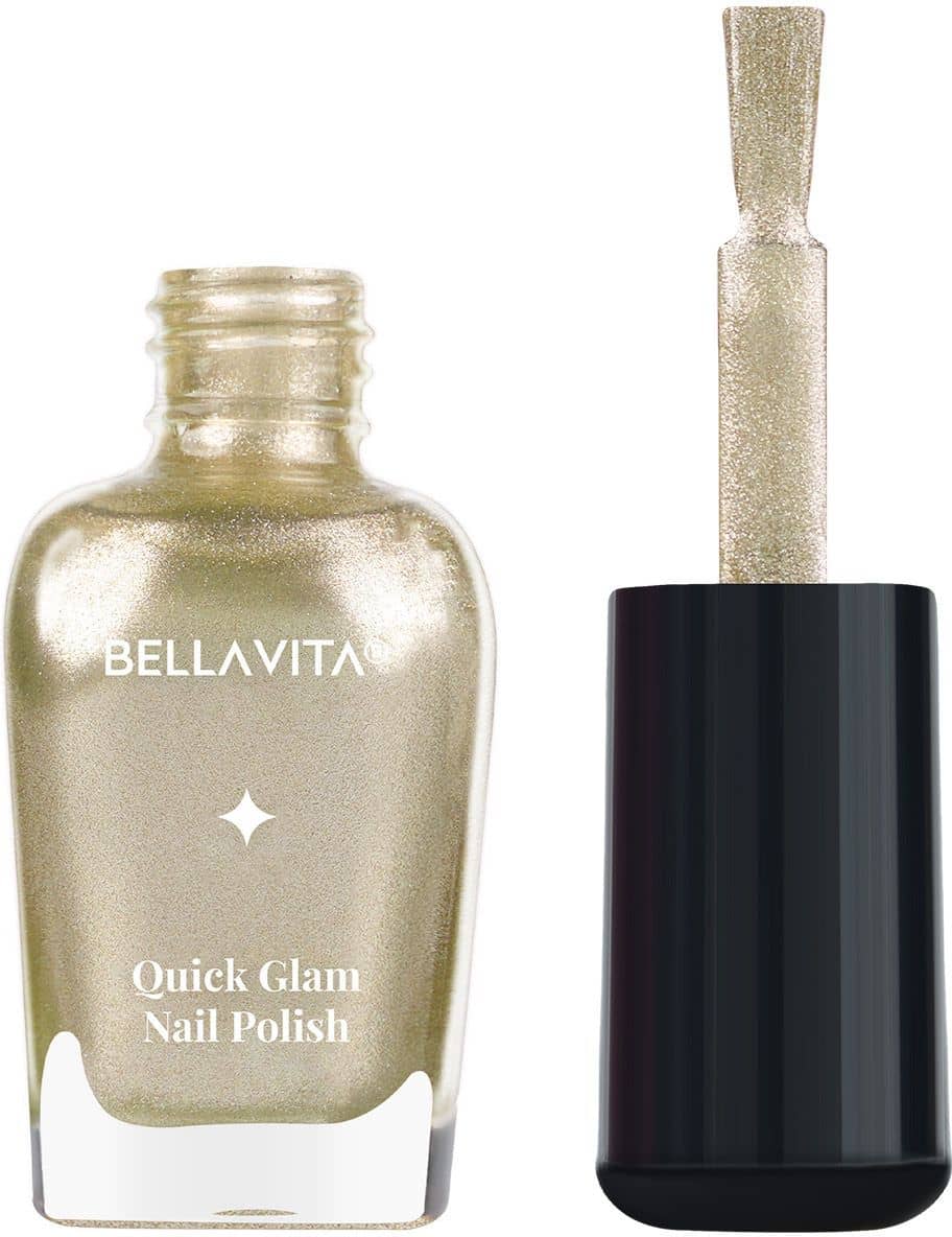 BELLAVITA Nail Polish |Nail Paints for Women Vibrant Color Lustrous Shine Chip Fast Dry Formula Smooth ApplicationGloss Finish Birthday Suit 10 ML