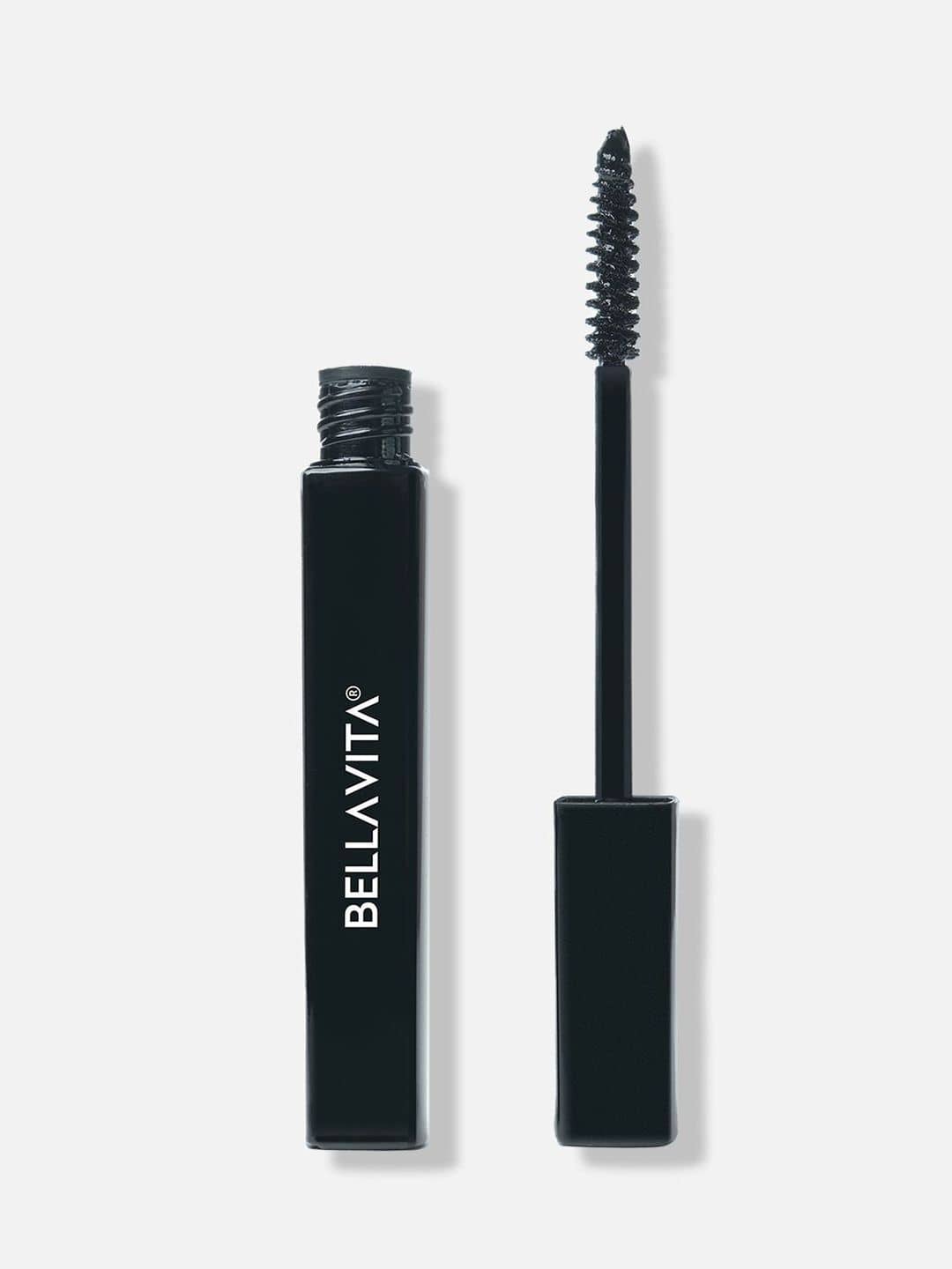 BELLAVITA Intense Drama Waterproof Mascara 8ml | Lengthening & Volumizing Mascara | Curl Lock Formula | Smudge-Proof | Waterproof | Jet Black - Makeup - Eyes | Buy online on ZillyBuy
