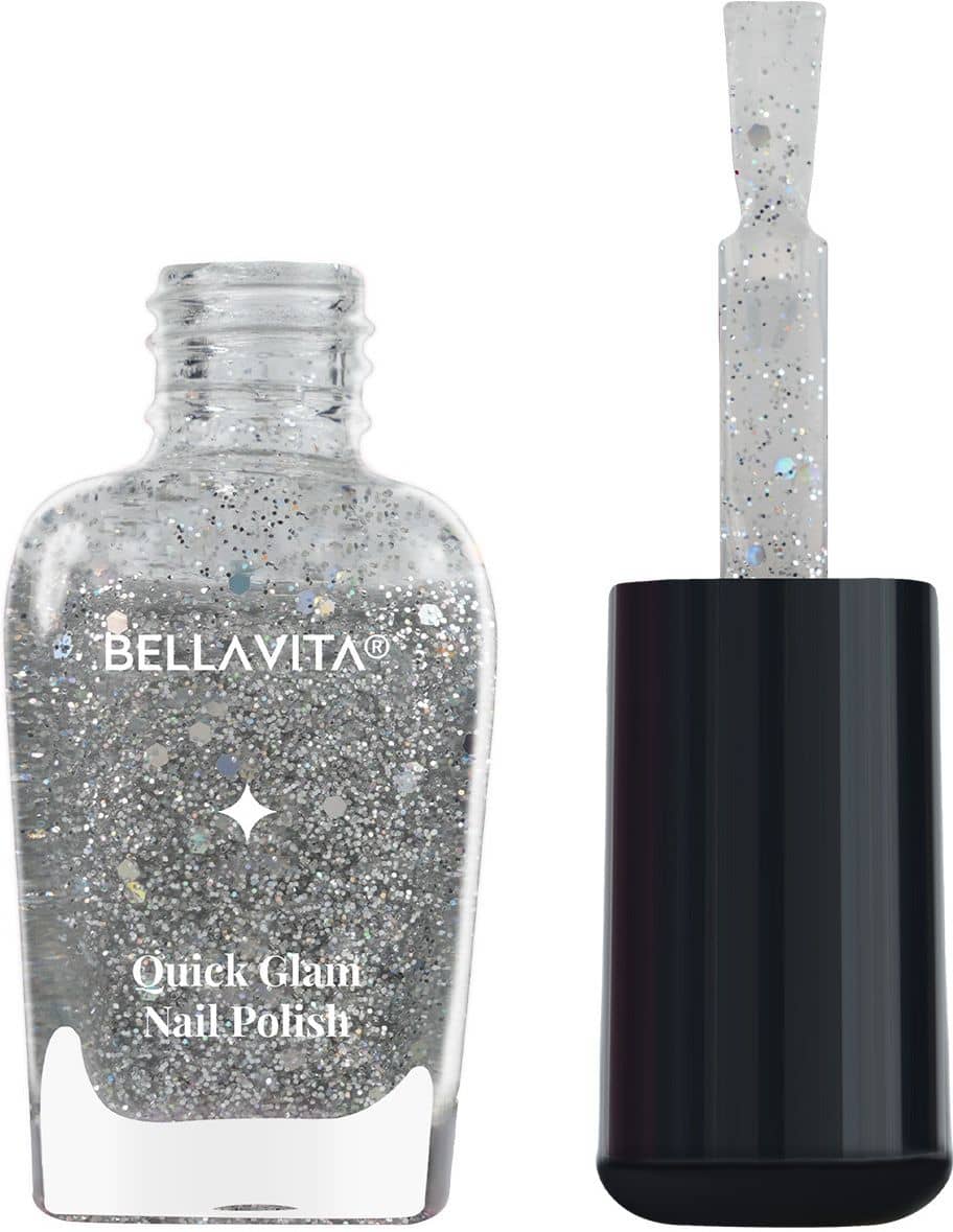 BELLAVITA Silver Nail Polish 10 ( Pack of 1 )