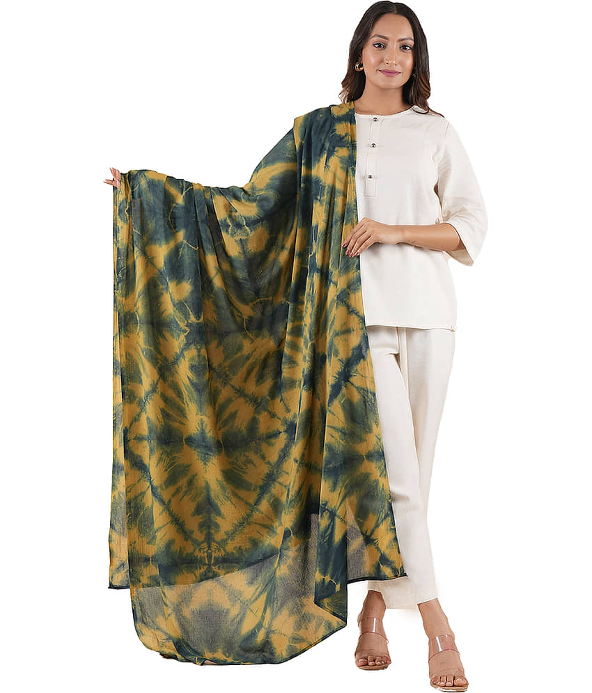Style 98 Cotton Women Dupatta ( Green , Pack of 1 ) - Dupattas & Shawls | Buy online on ZillyBuy