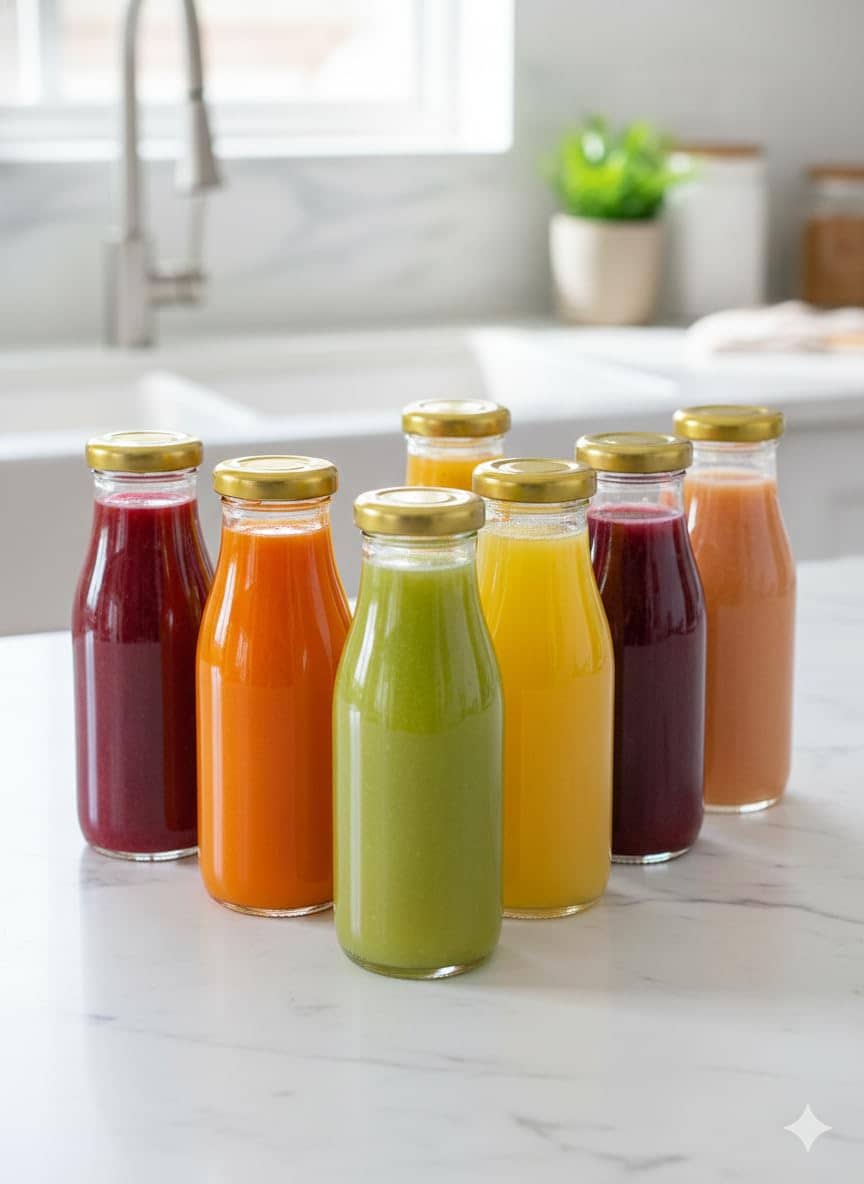 AFAST Glass Bottle for Water Milk & Juice Transparent Glass Water Bottle 300 mL ( Set Of 7 )